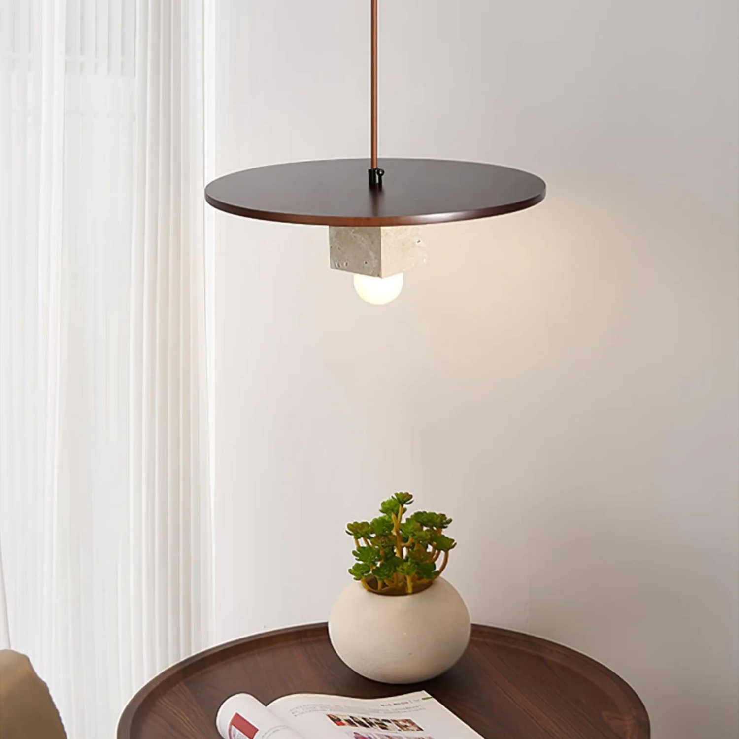 Delto Disc Pendant Light