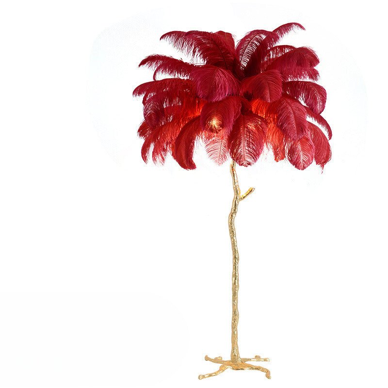 Feather Floor Lamp
