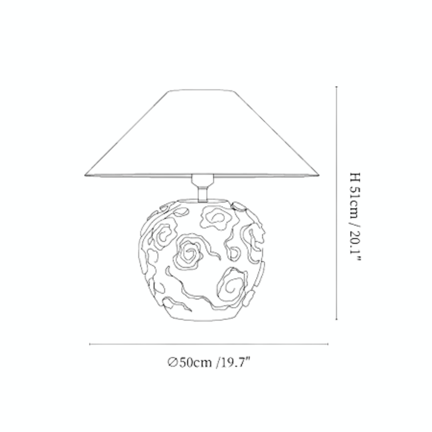 Hala Rosen Table Lamp