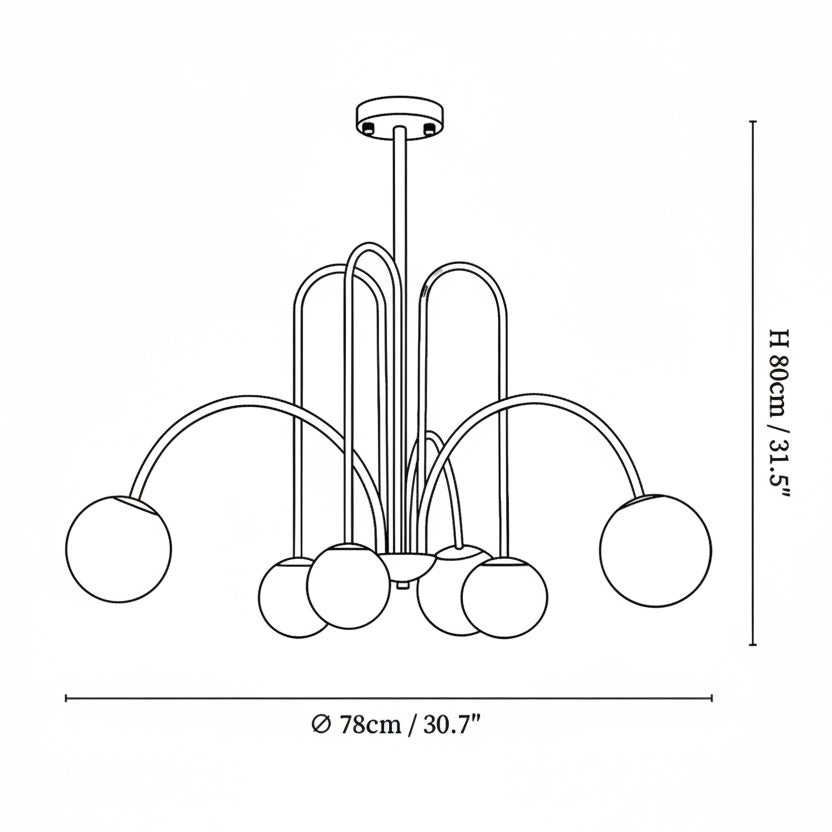 Delamy Ceiling Light