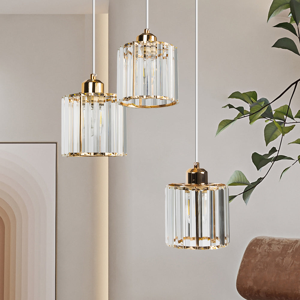 Multi-Head Crystal Pendant Light