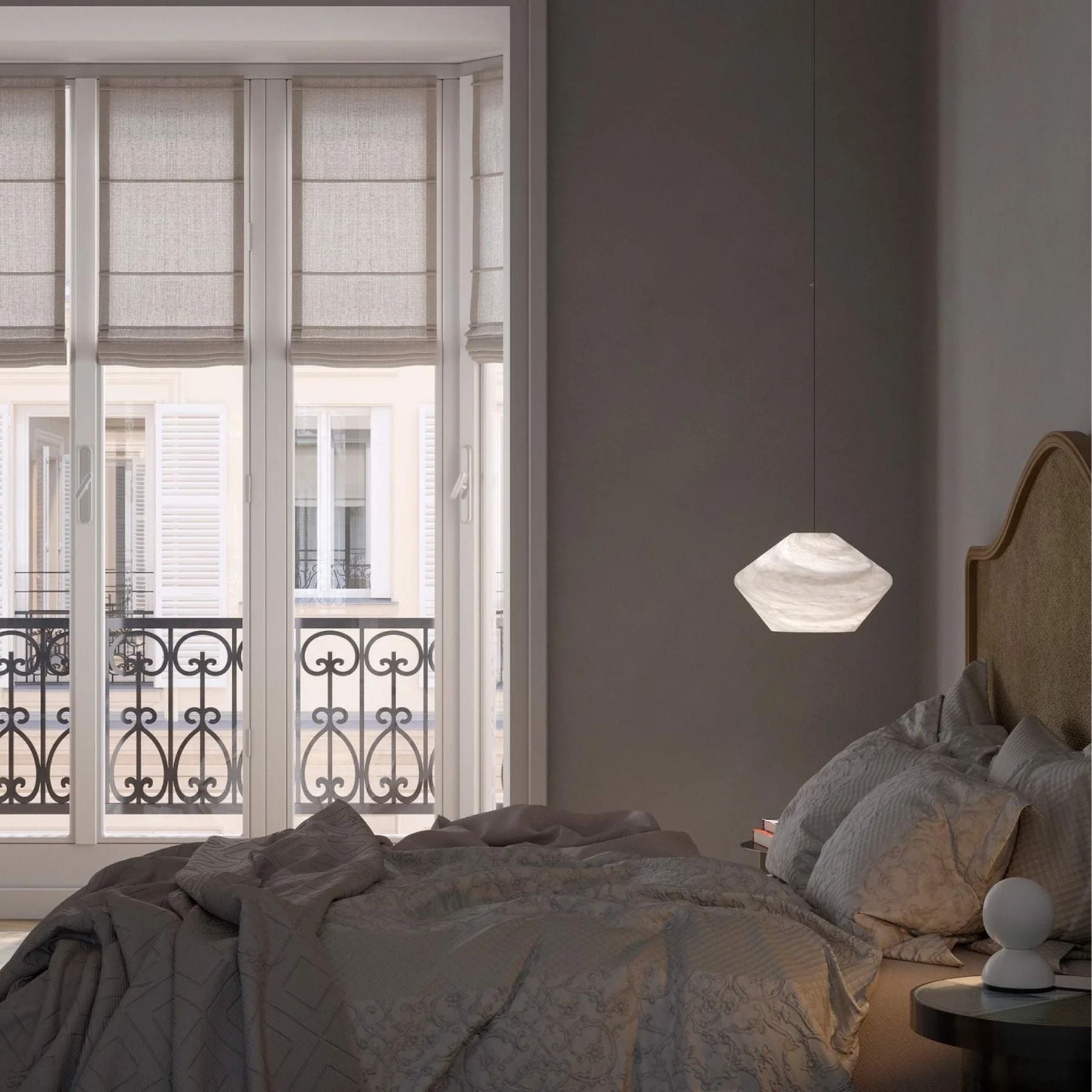 Venyl Alabaster Pendant Light