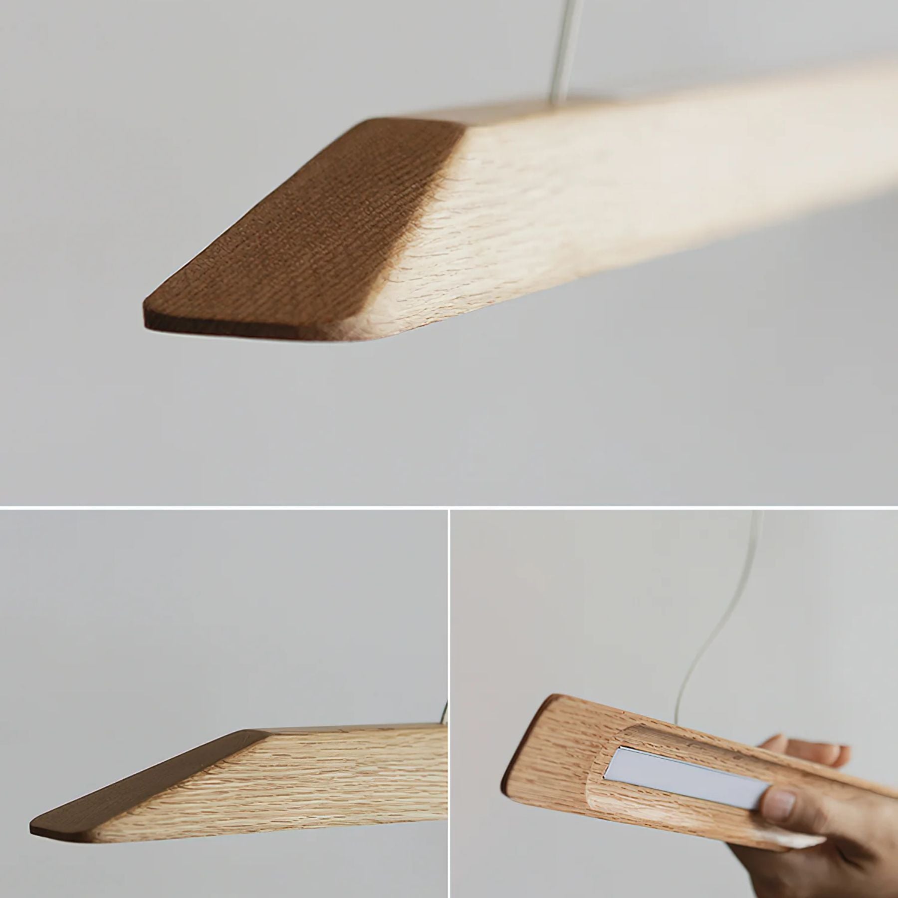 Scevino Wooden Pendant Light