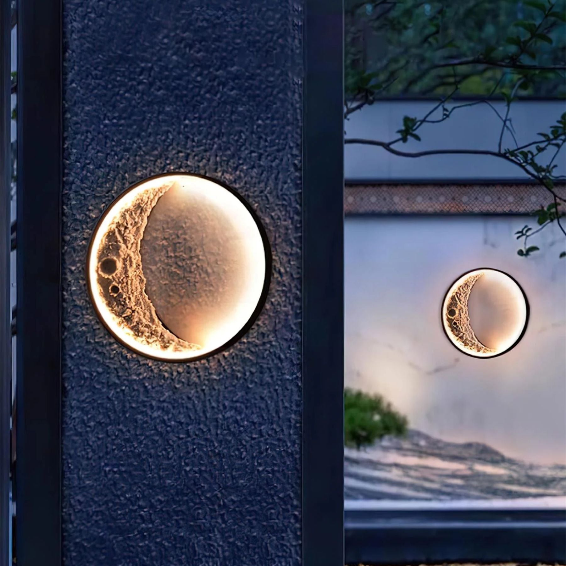 Monisa Moon Design Outdoor Wall Light