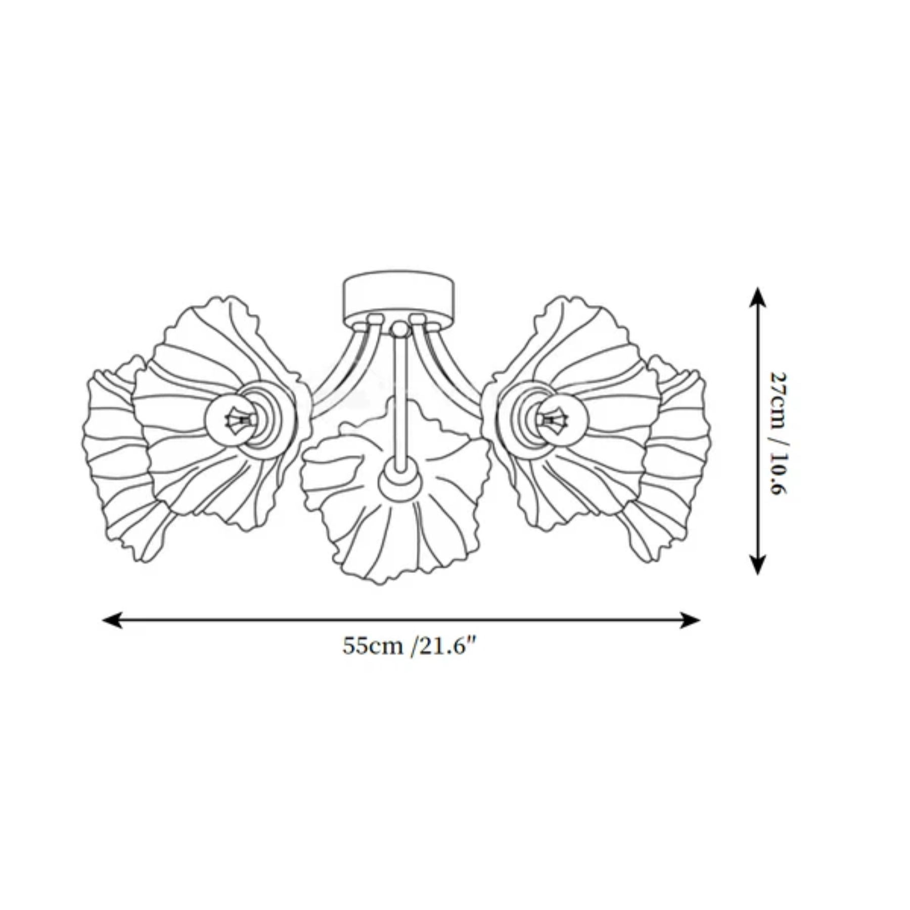 Lenzyn Flower Ceiling Light
