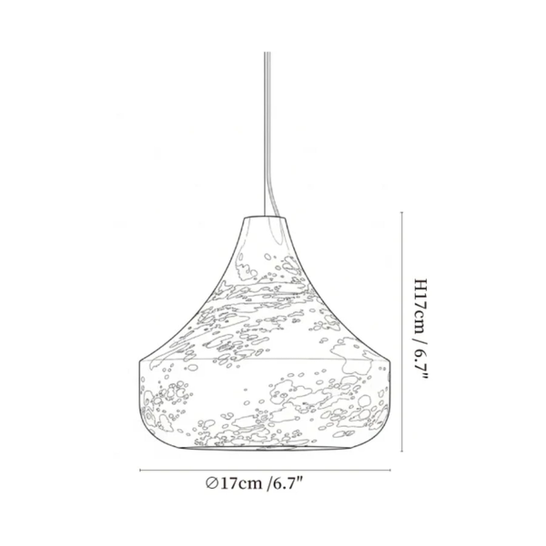 Venyl Alabaster Pendant Light