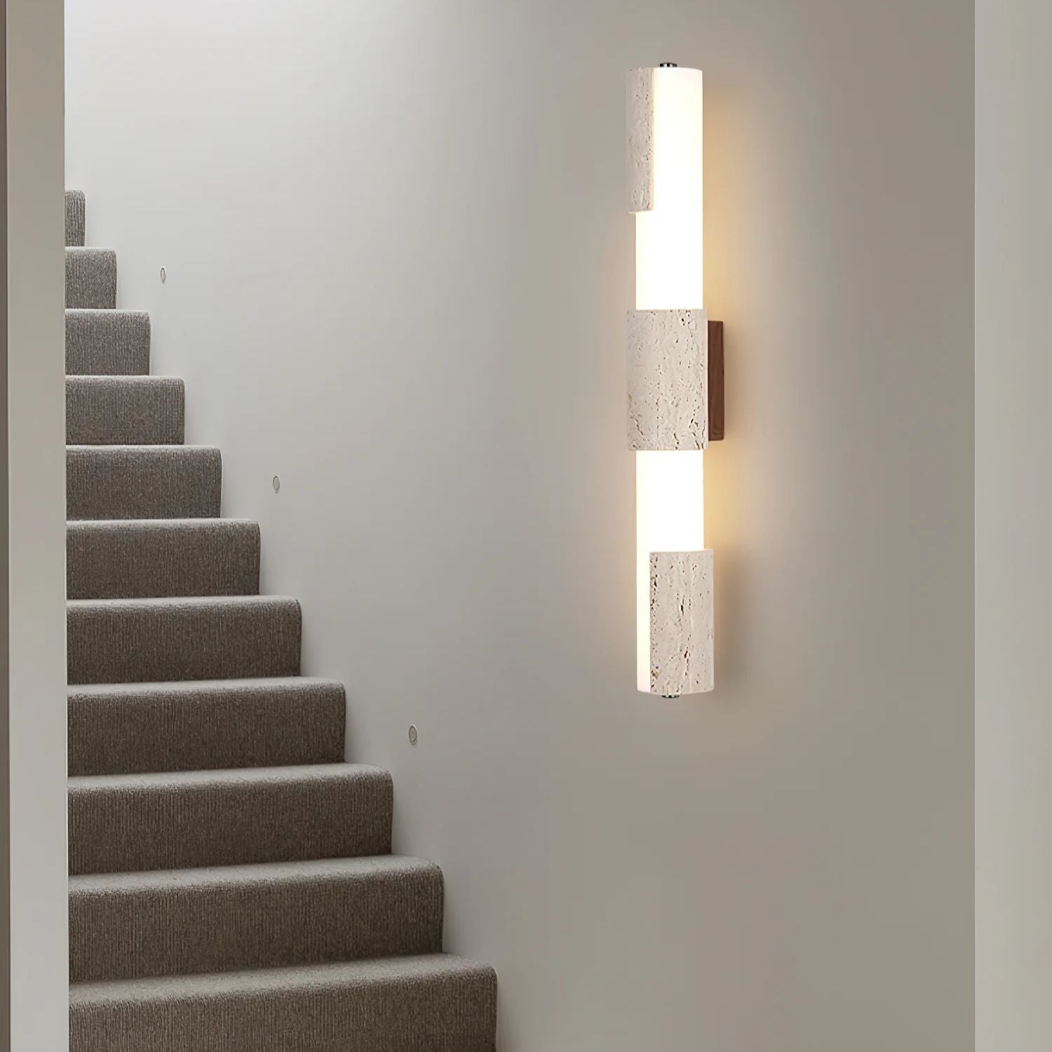 Kelmos Natural Stone Wall Light