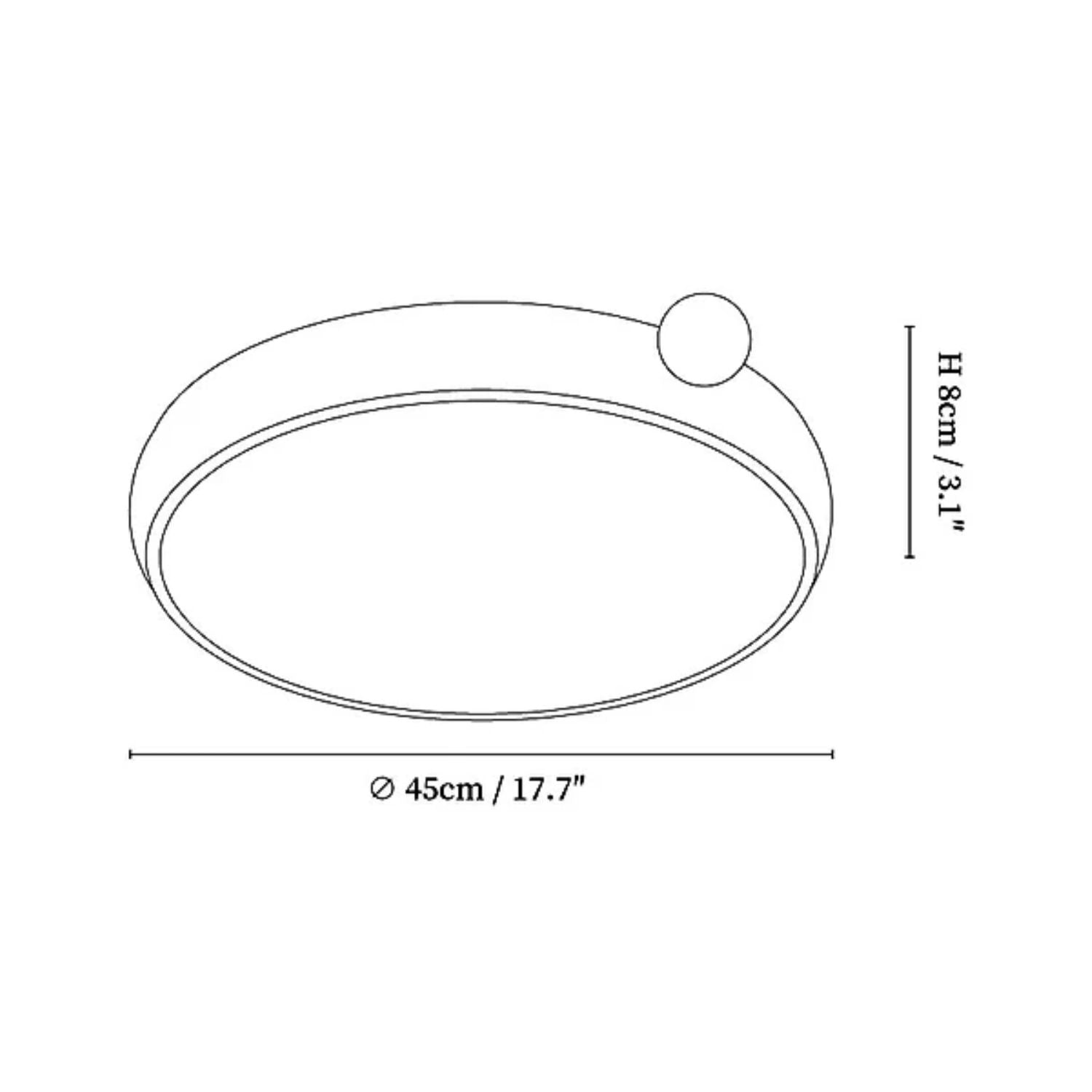 Lecaniva Ceiling Light