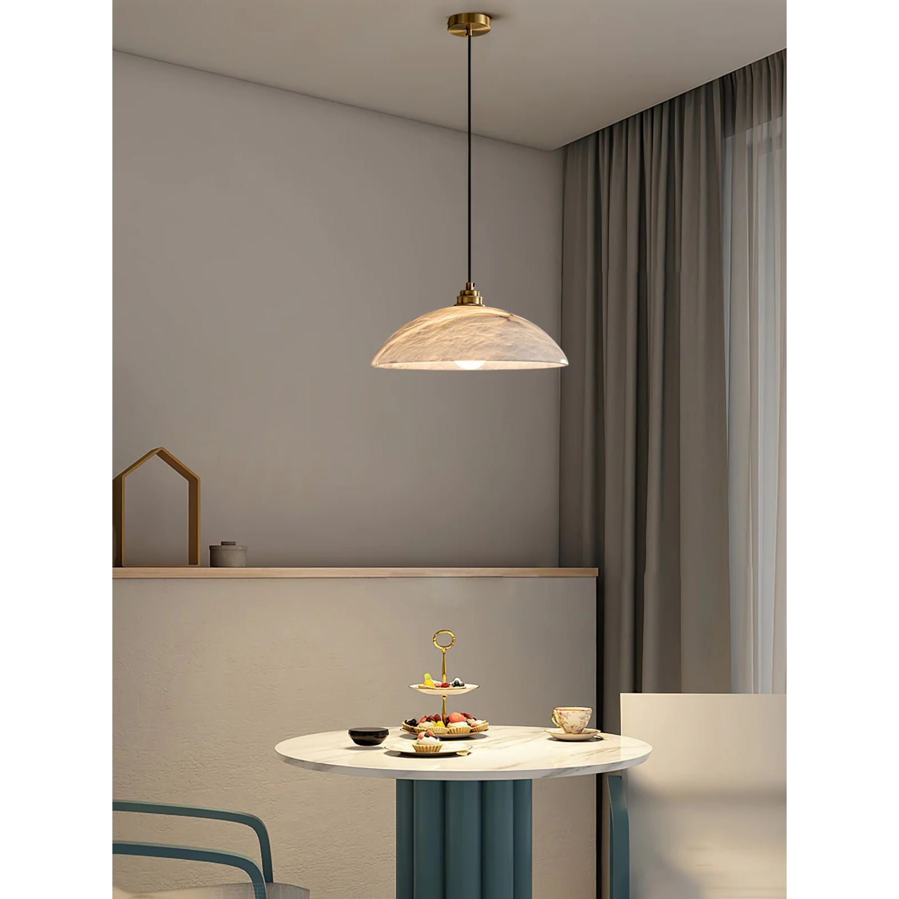 Mesaso Alabaster Pendant Light