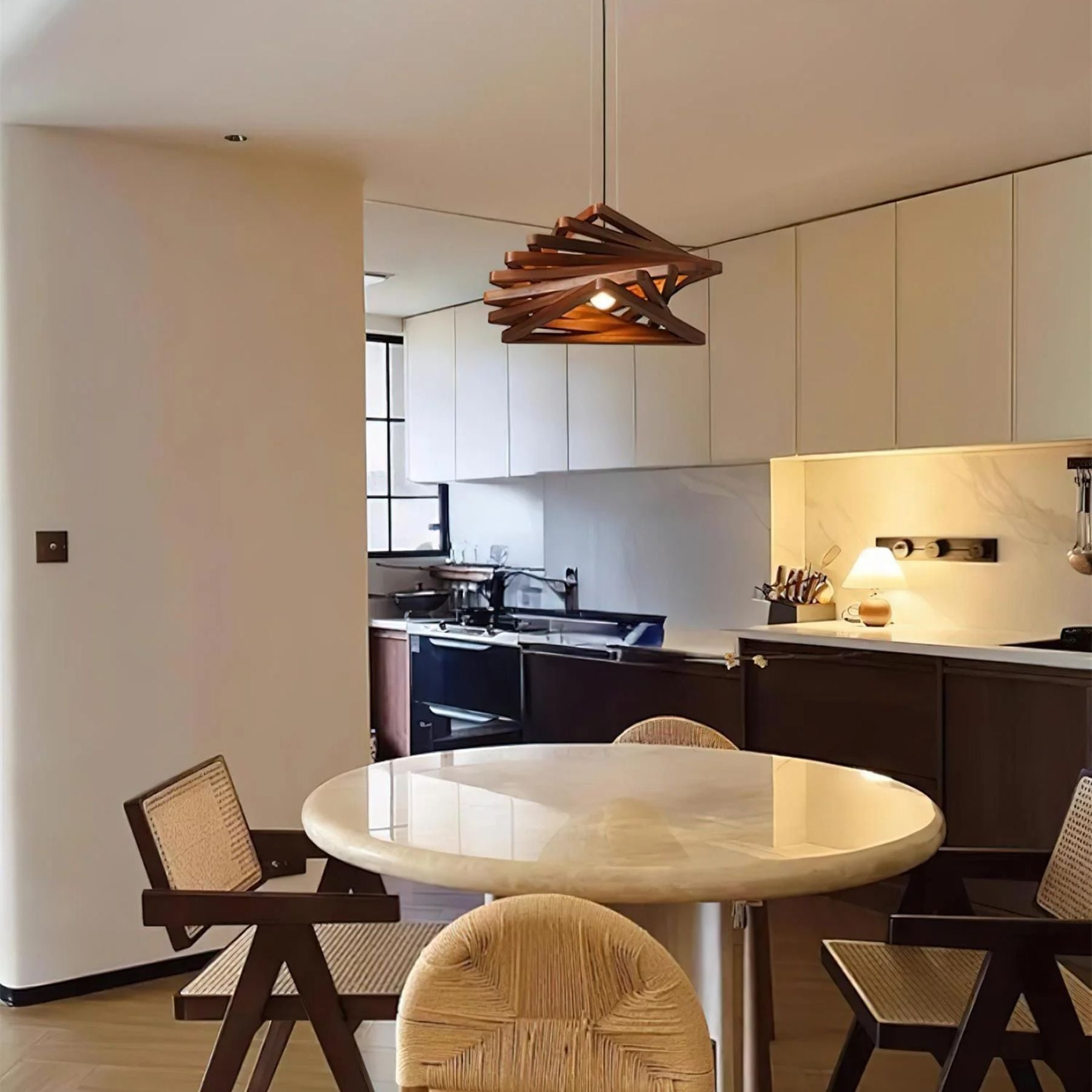 Holezan Wooden Pendant Light