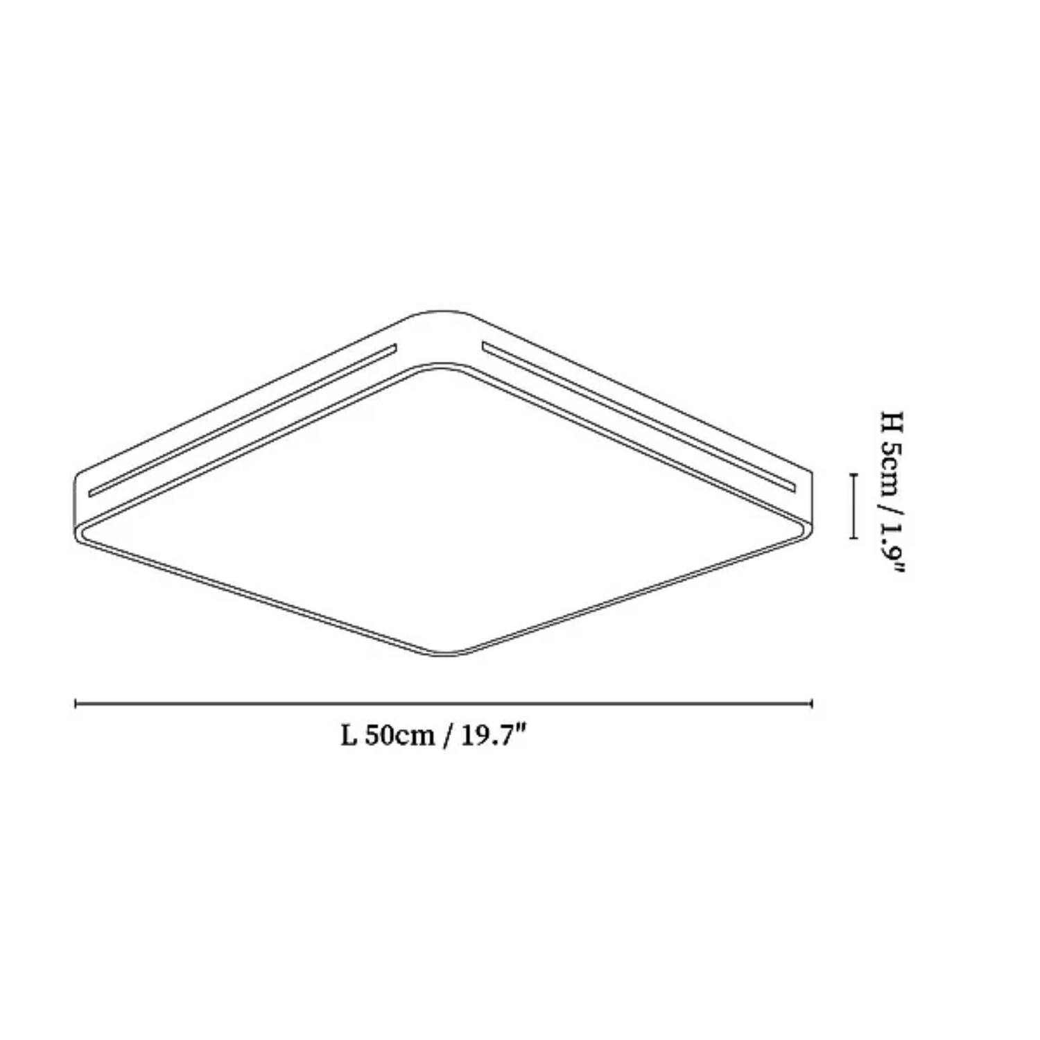 Coalema Ceiling Light