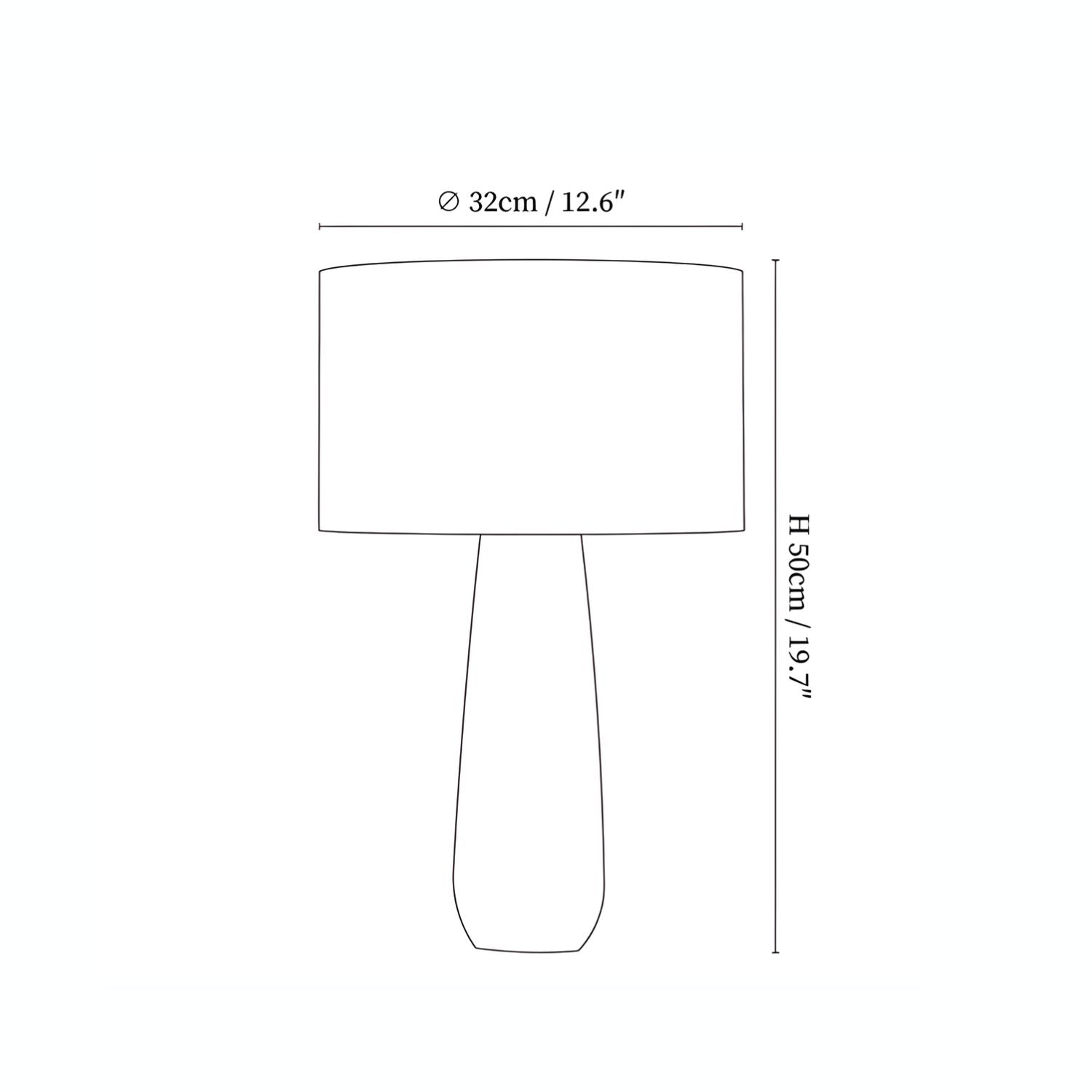 Sirenno Wooden Table Lamp