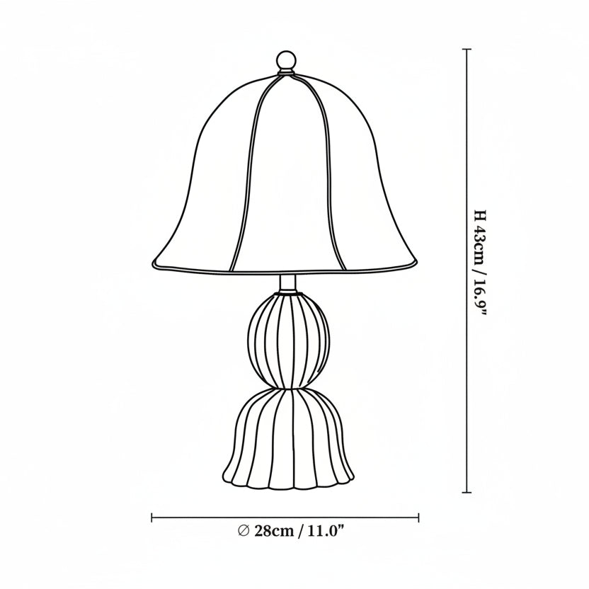 Veggo Vintage Table Lamp