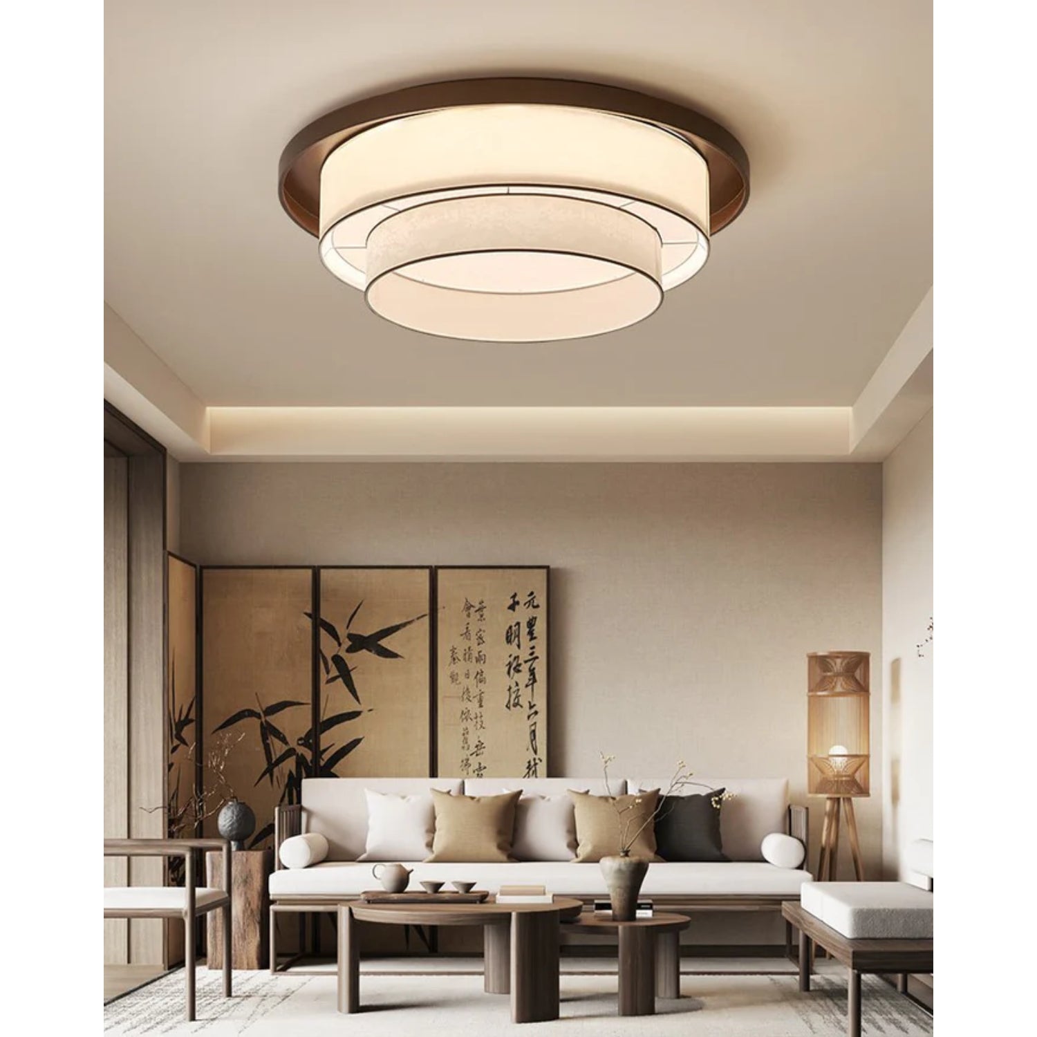 Aelesco Japandi Ceiling Light