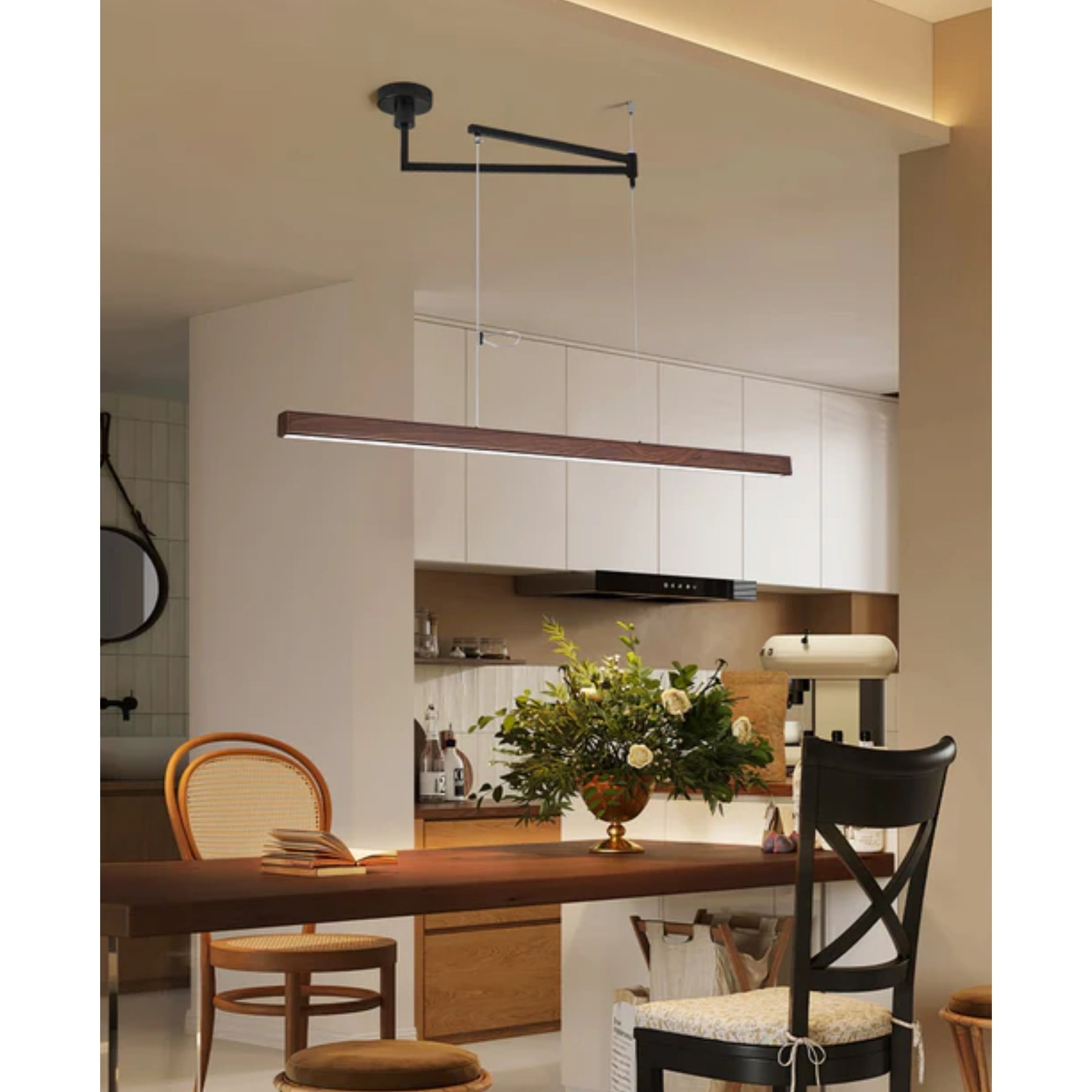 Amivesa Swing Arm Pendant Light