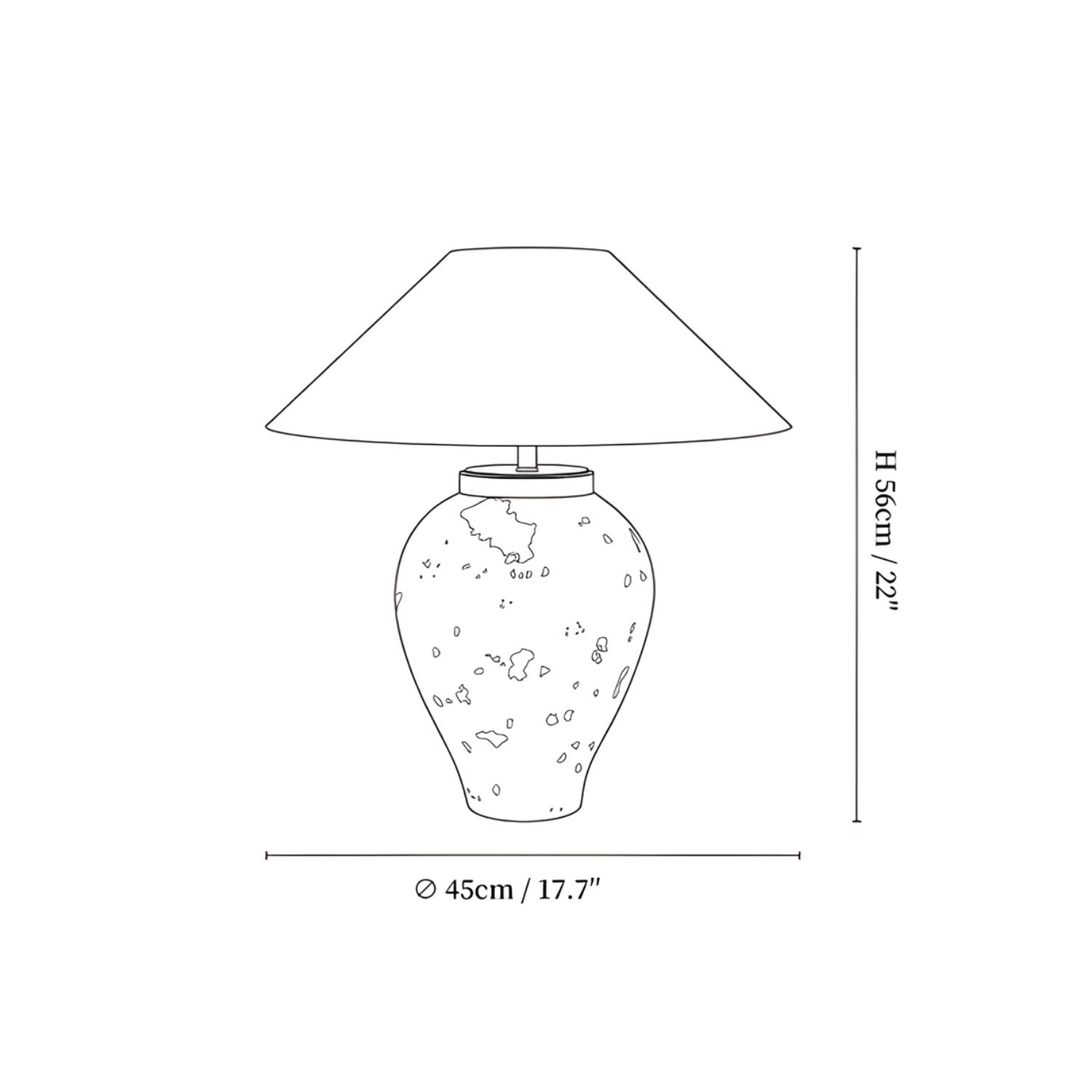 Wuscam Table Lamp