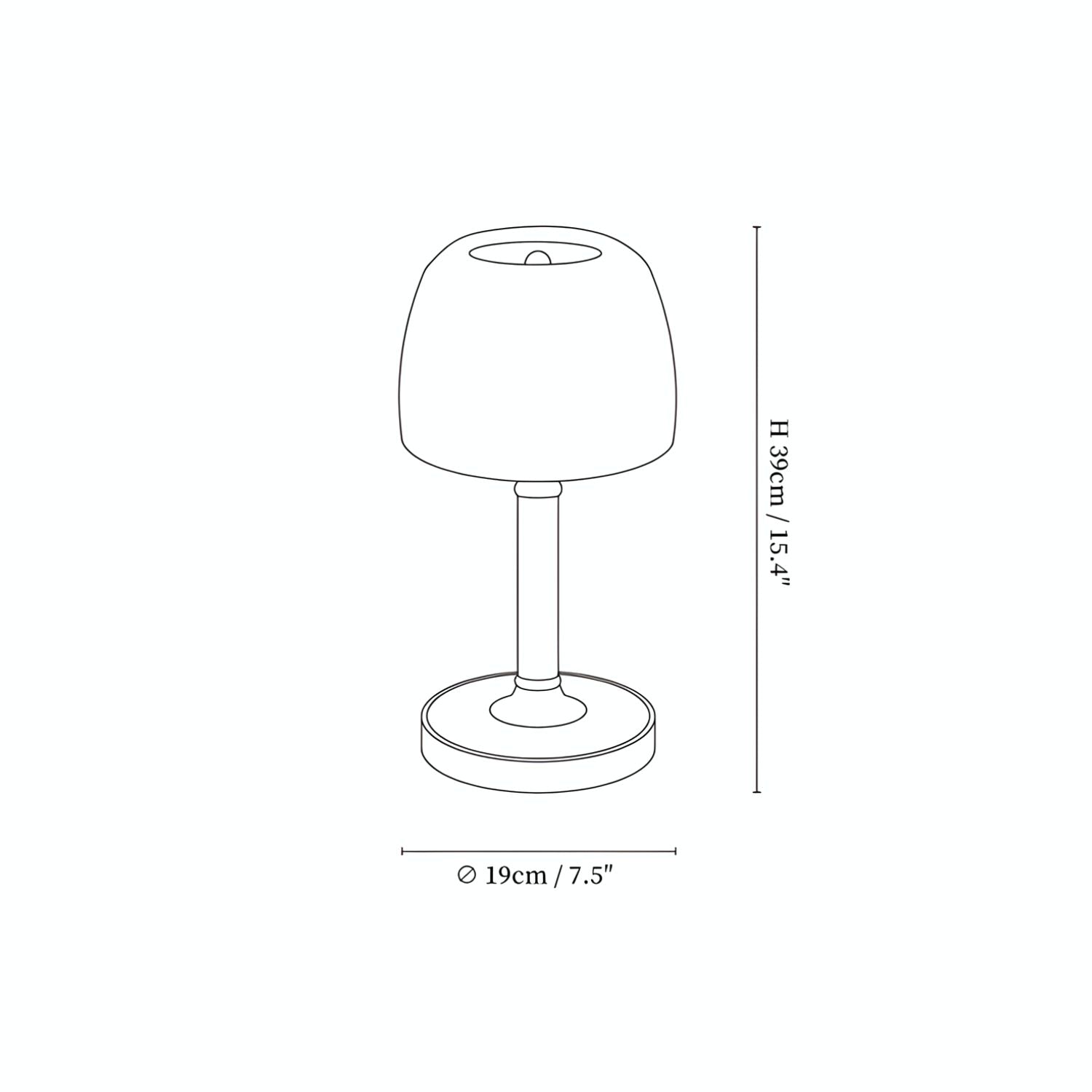 Aleto Wooden Table Lamp