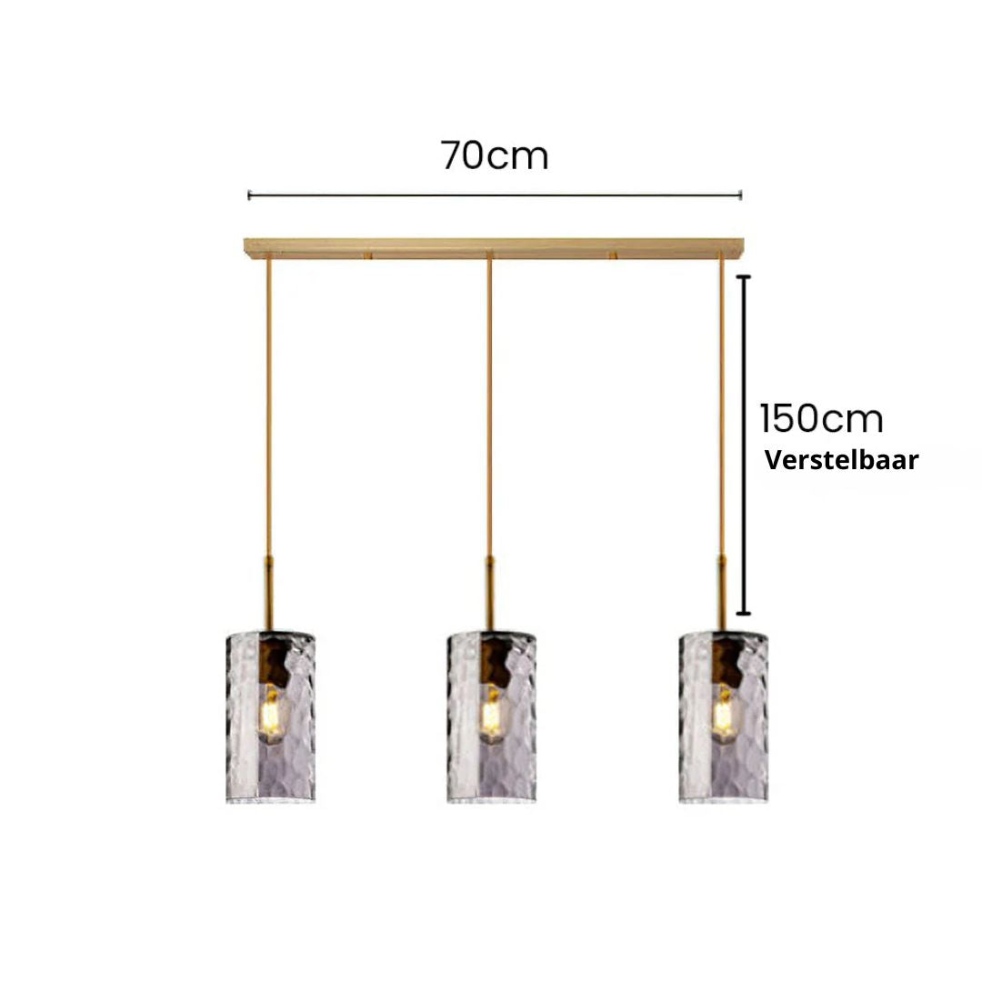 Ripple Glass Pendant Light