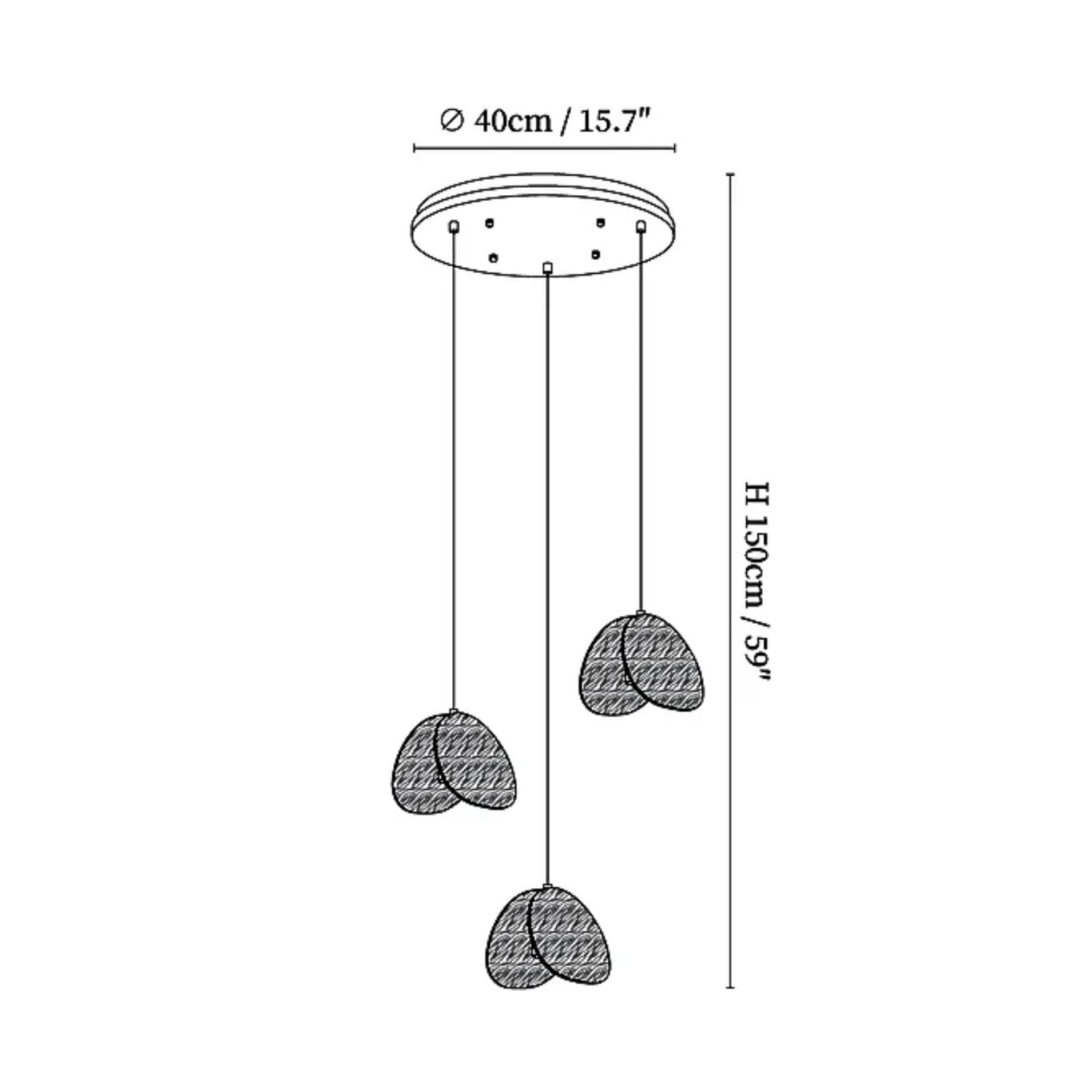 Sayuan Pendant Light