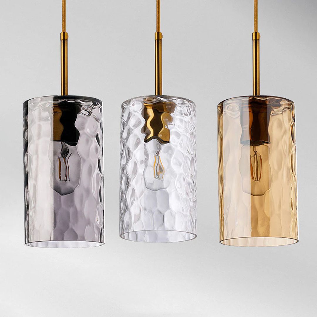 Ripple Glass Pendant Light