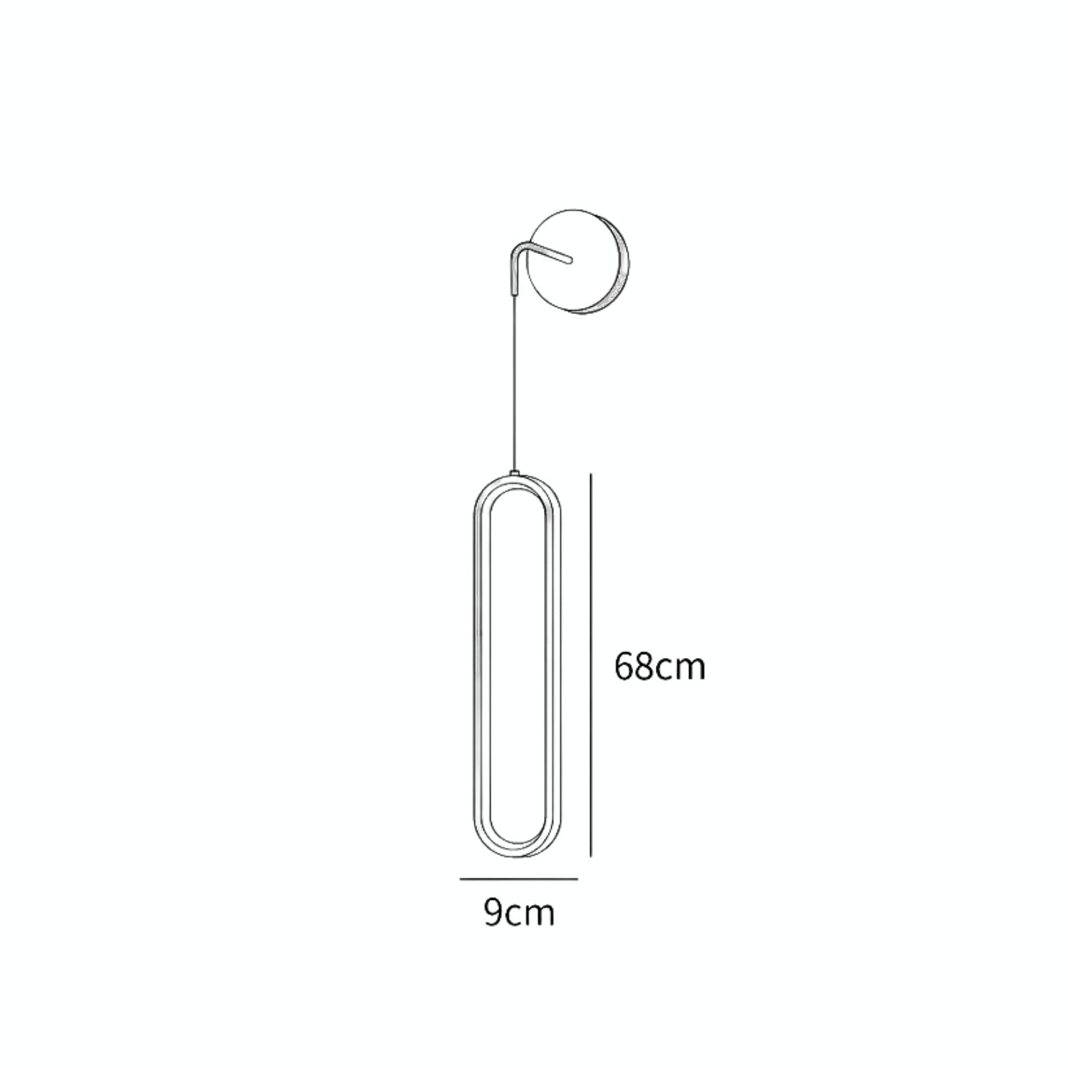 Meltone Pendant Wall Light