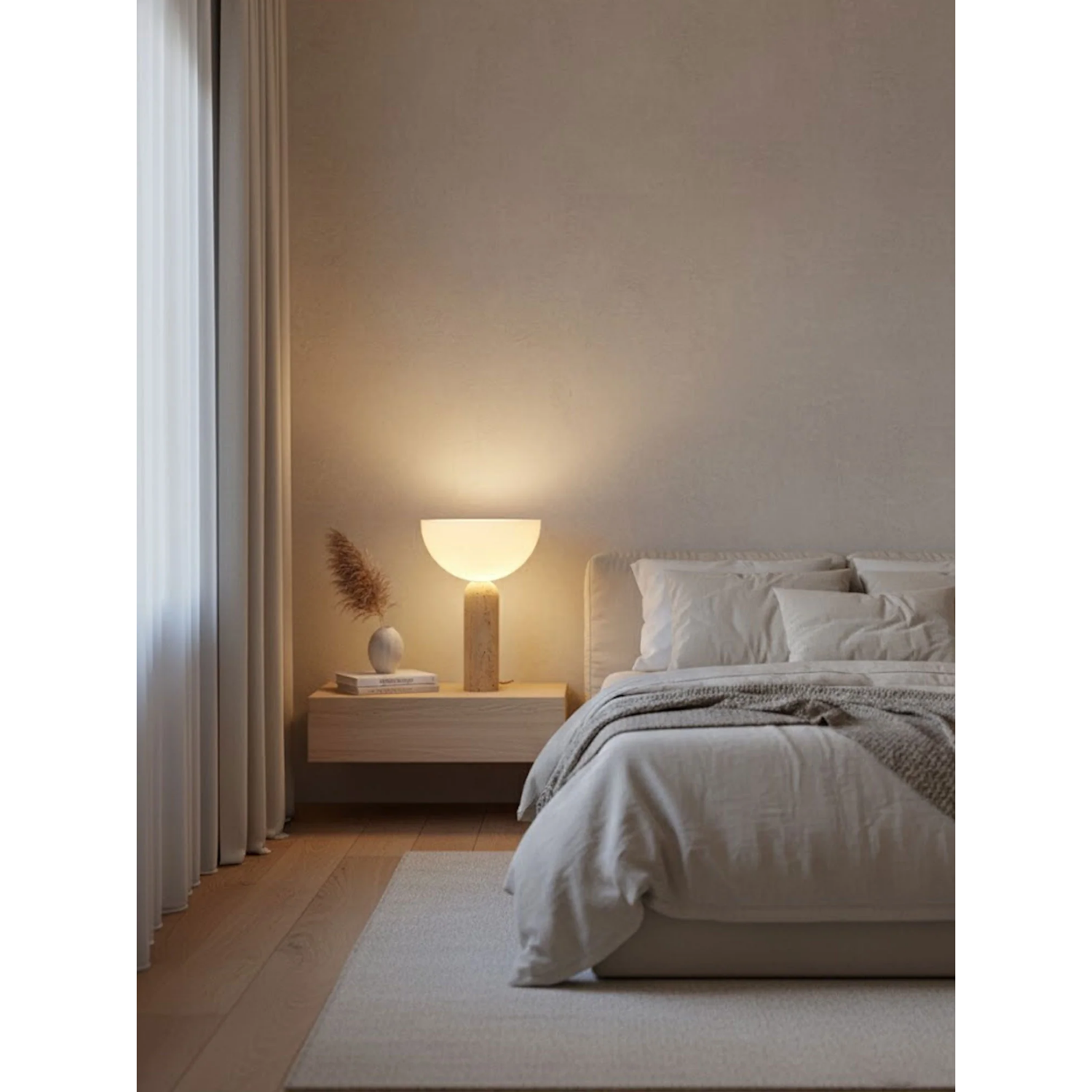 Polvo Natural Stone Table Lamp
