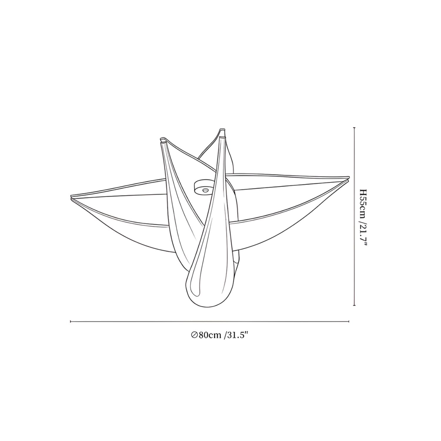 Sovema Abstract Ceiling Light