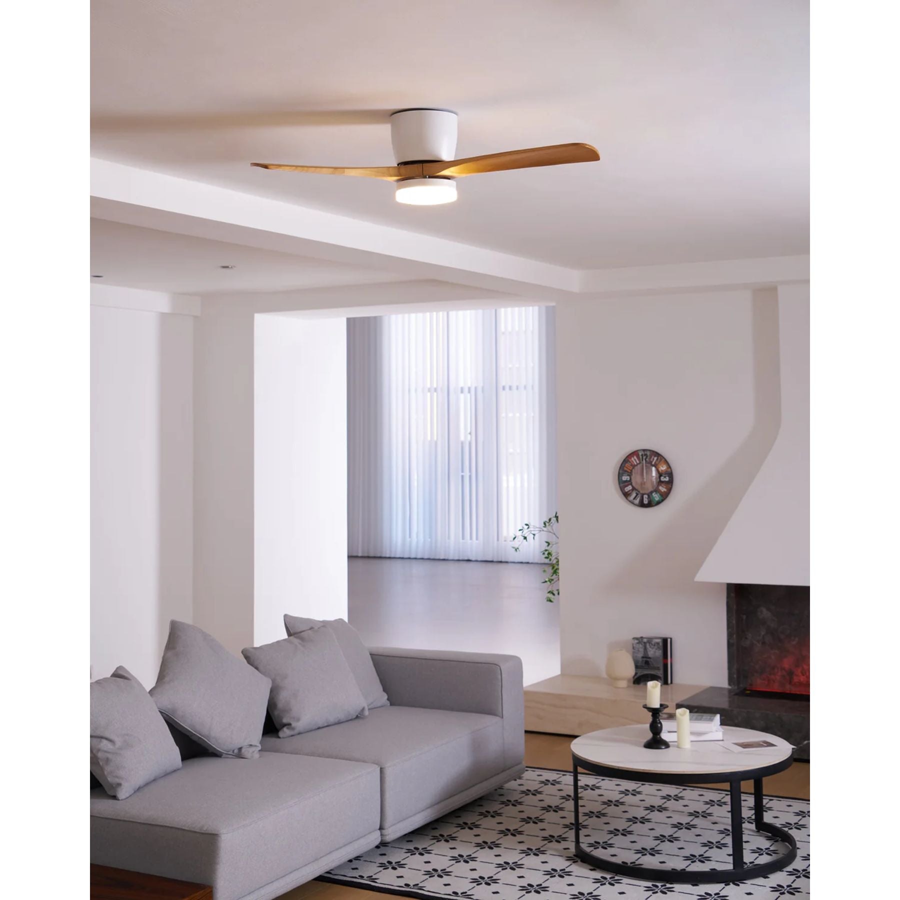 Lyio Wooden LED Ceiling Fan