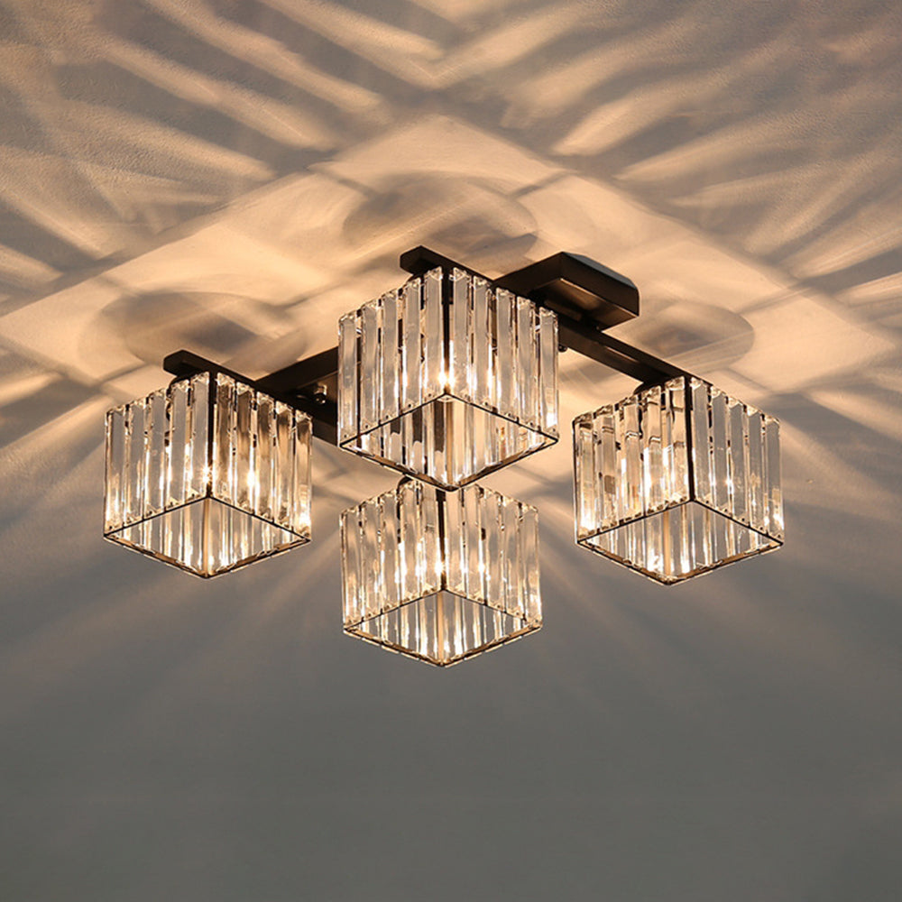 Arvix Crystal Ceiling Light