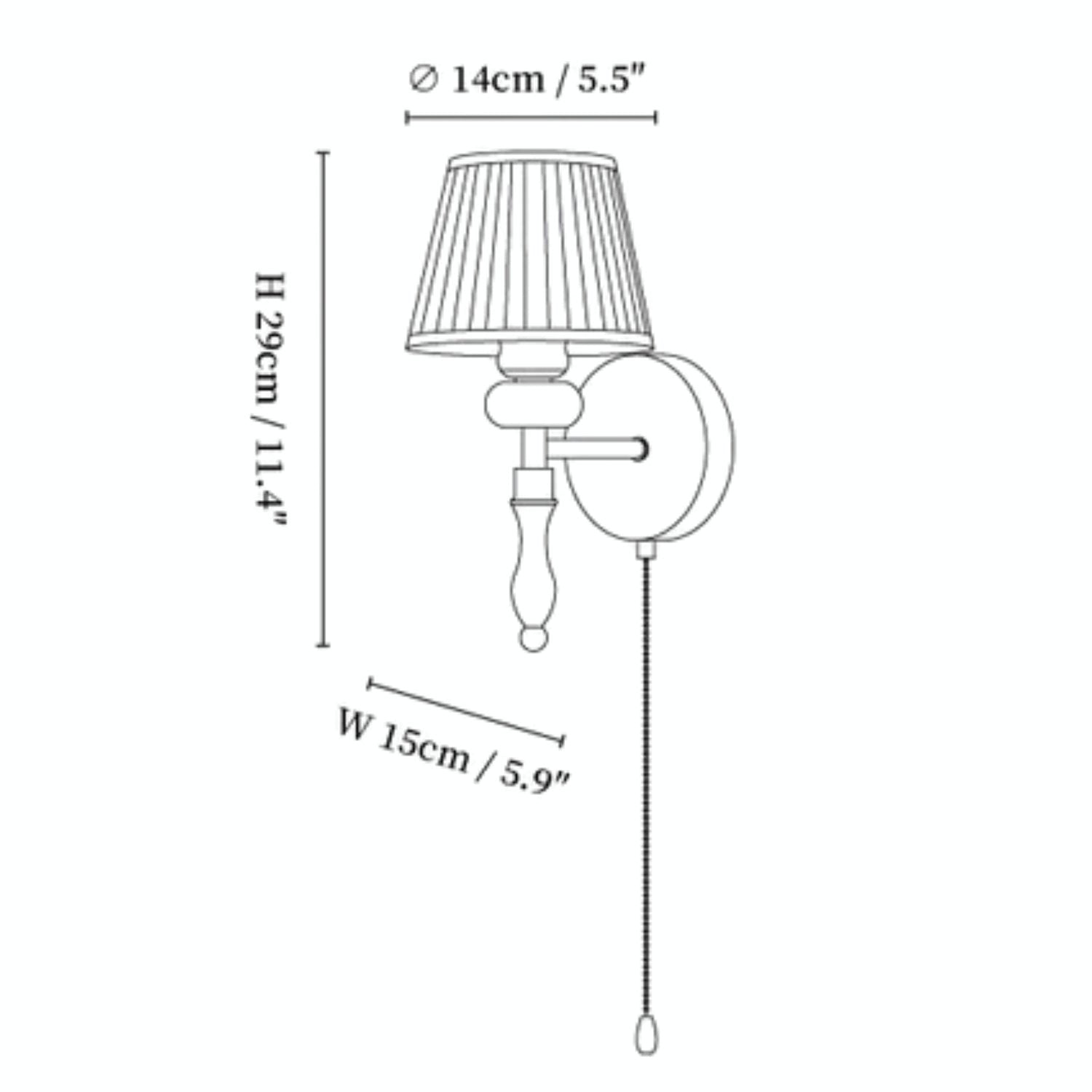Claredo Wall Light