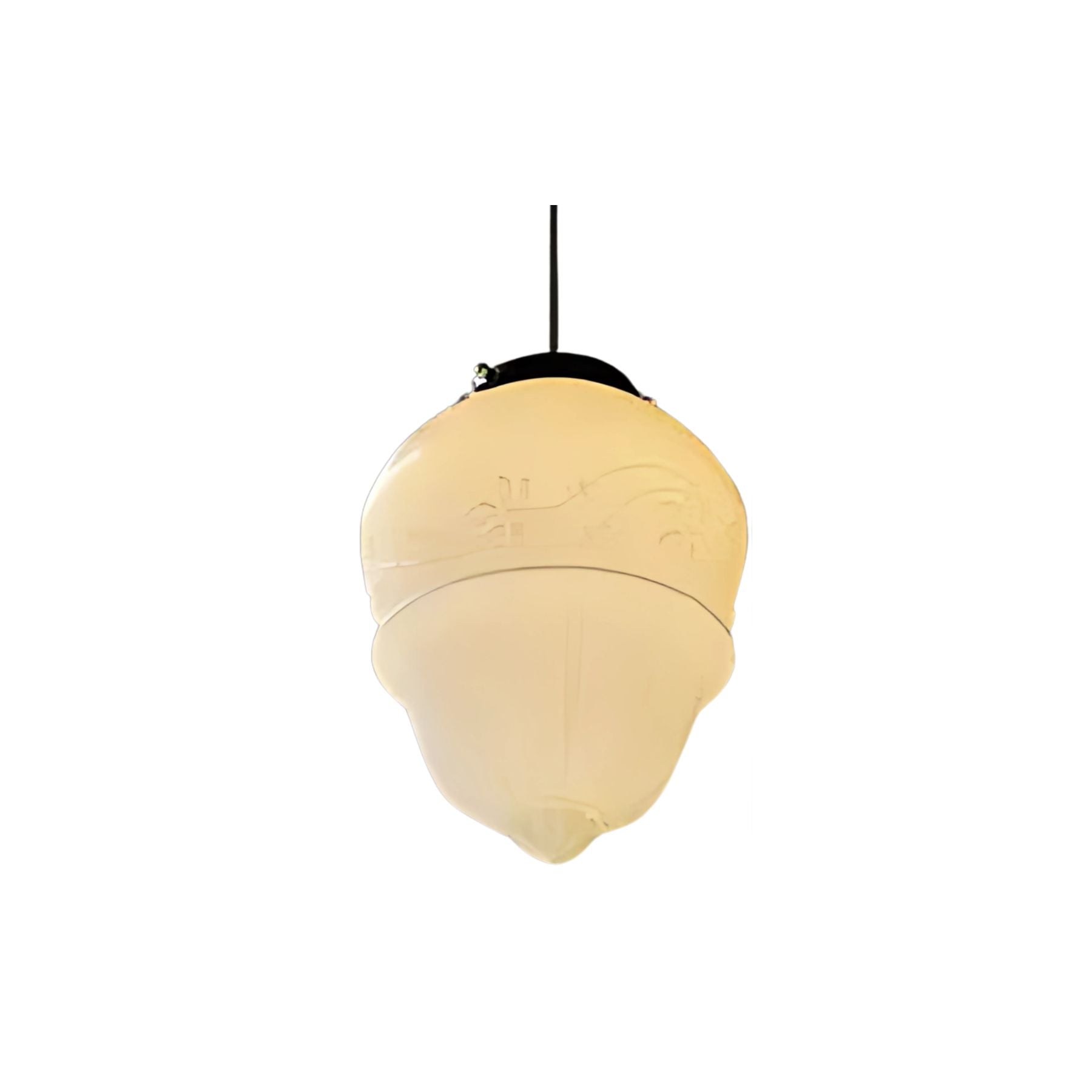 Vinvao Frosted Glass Pendant Light