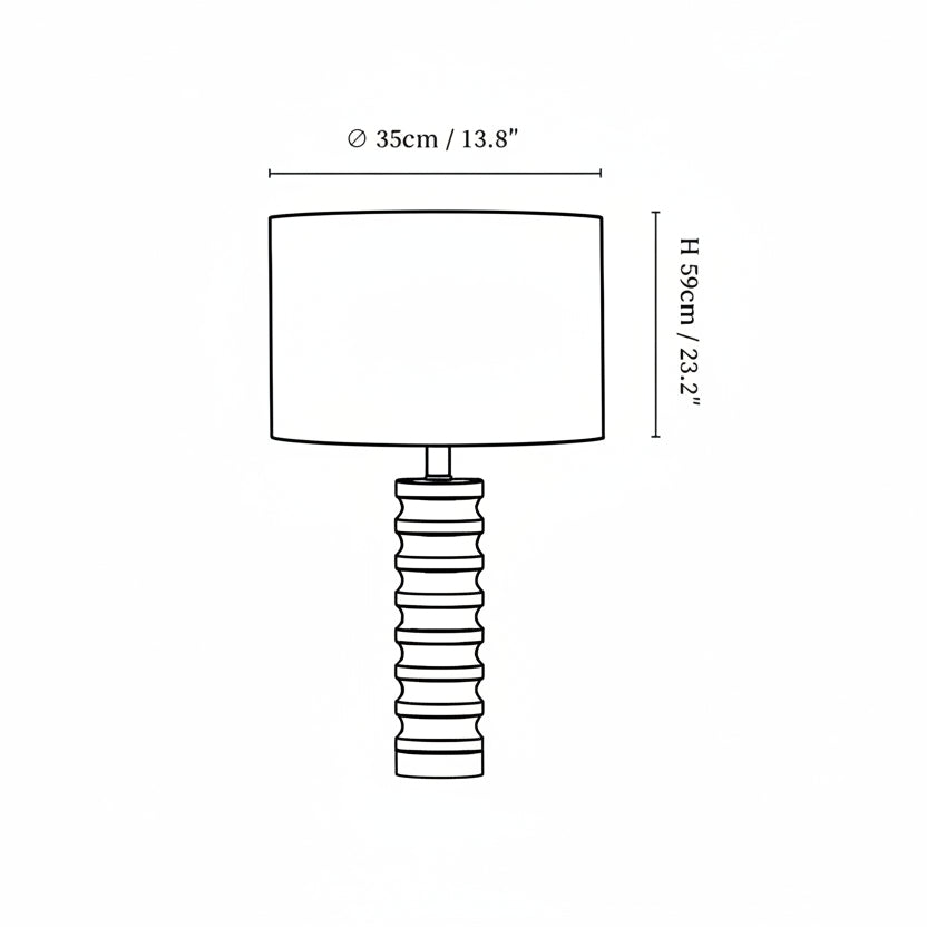 Lovienta Marble Table Lamp