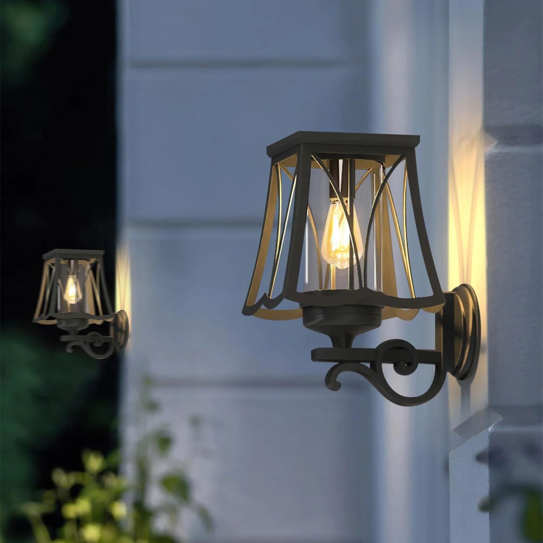 Loves Outdoor Lantern Wall Light