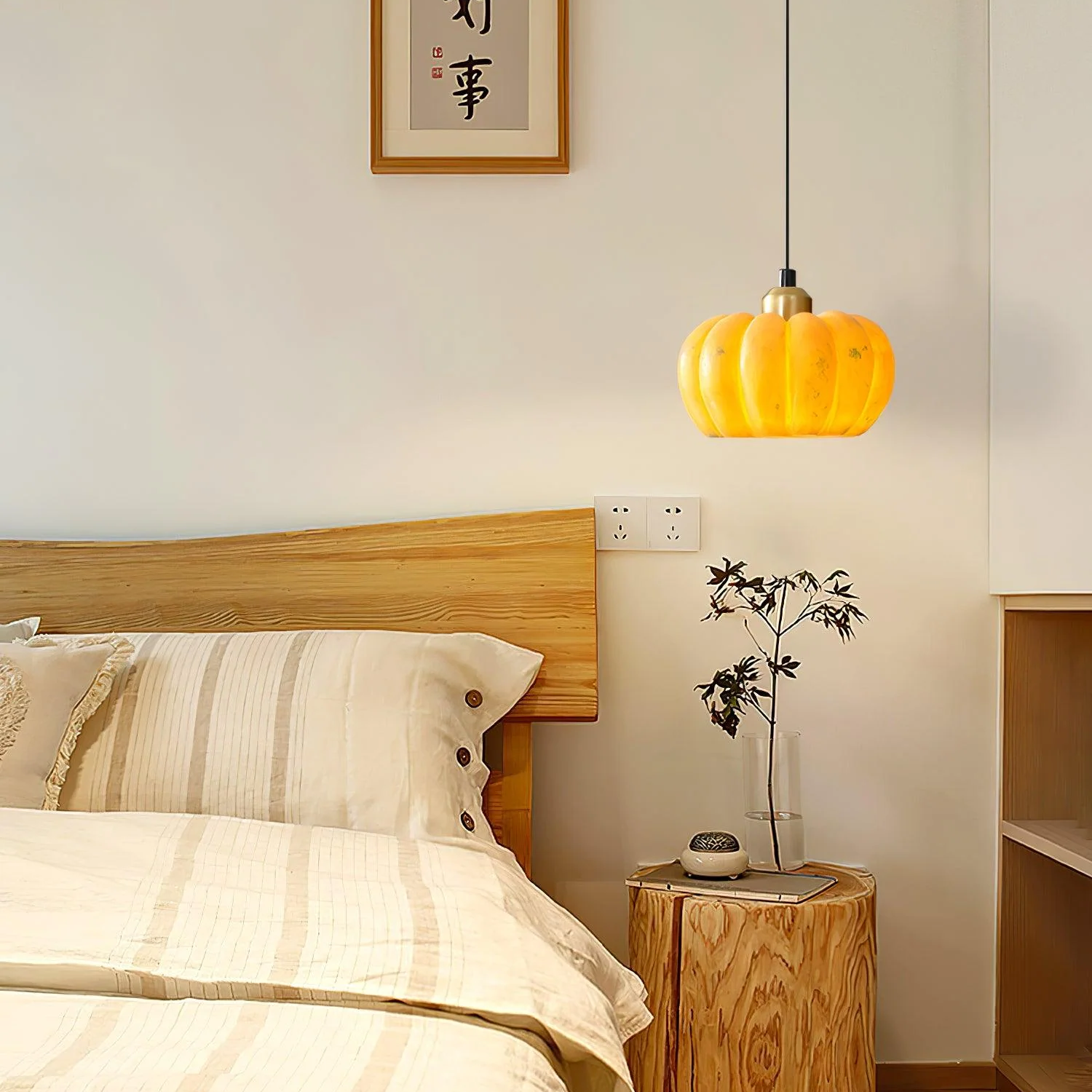 Pompus Pumpkin Pendant Light