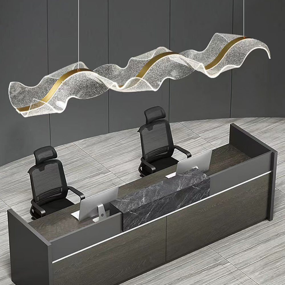 Wave Dome Pendant Light