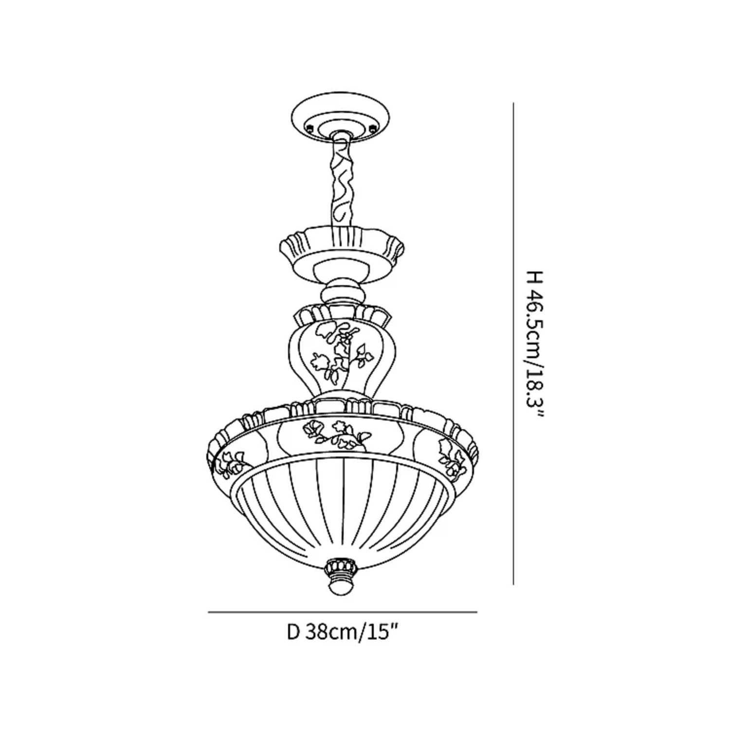 Dosevan Mesa Pendant Light
