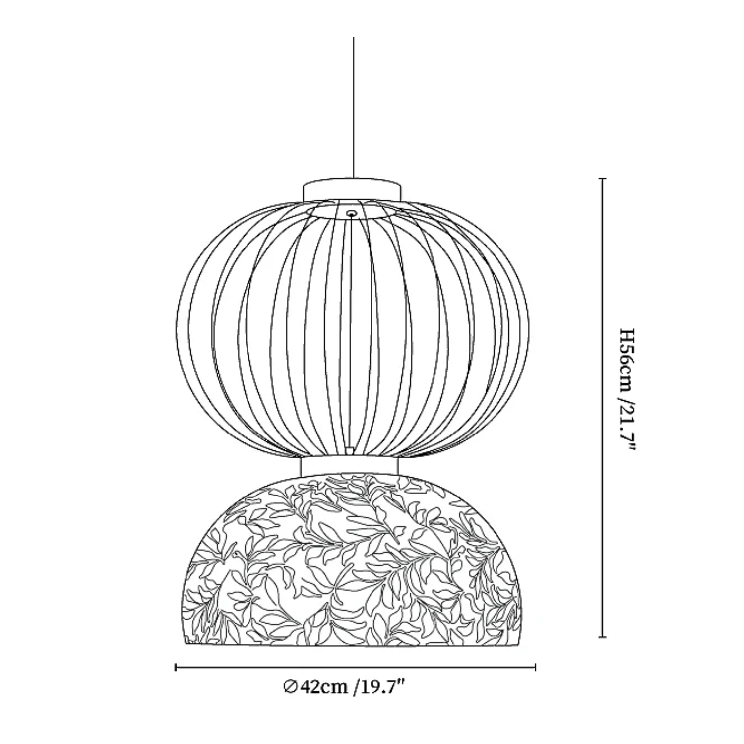 Koros Pendant Light