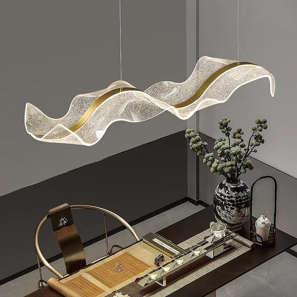 Wave Dome Pendant Light