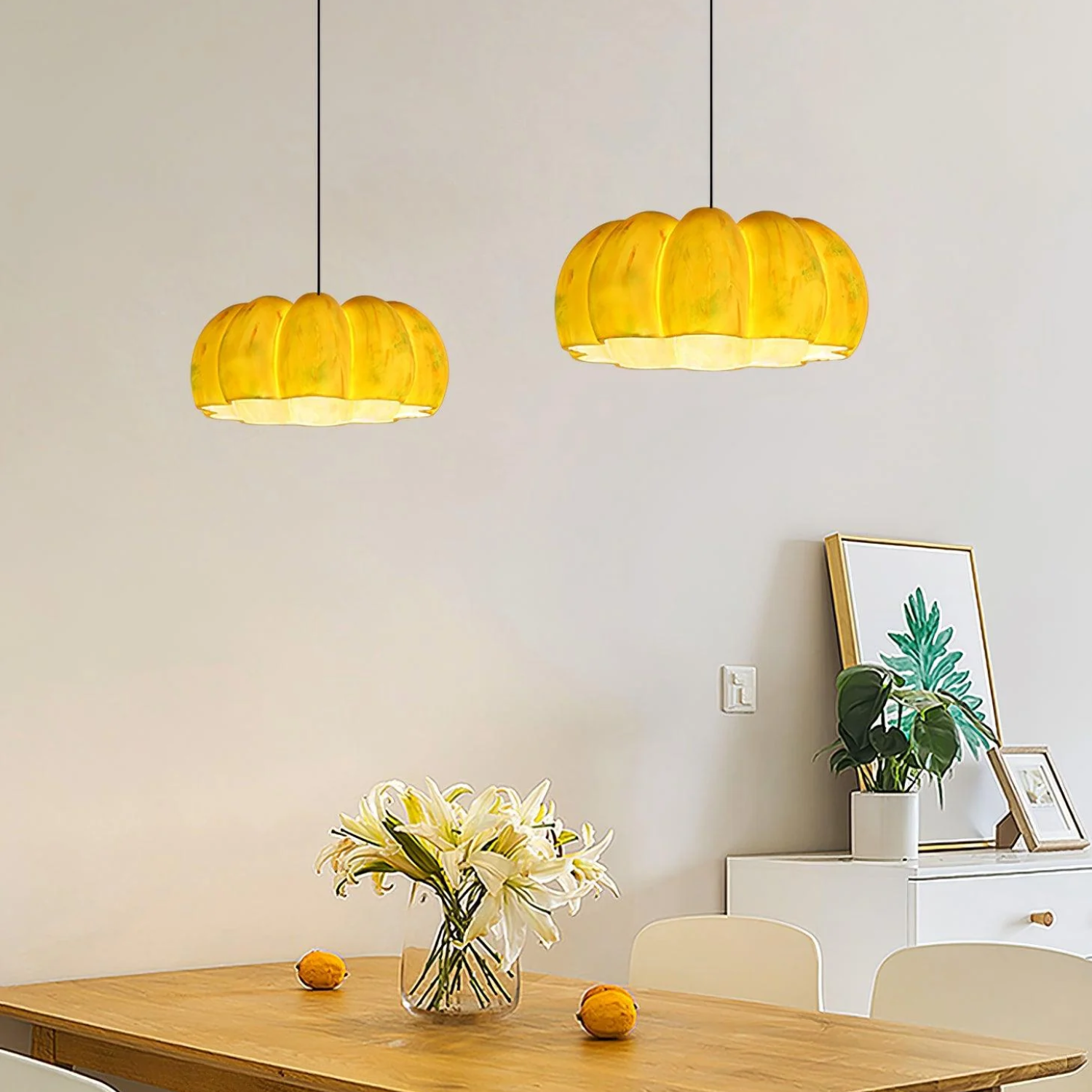 Pompus Pumpkin Pendant Light