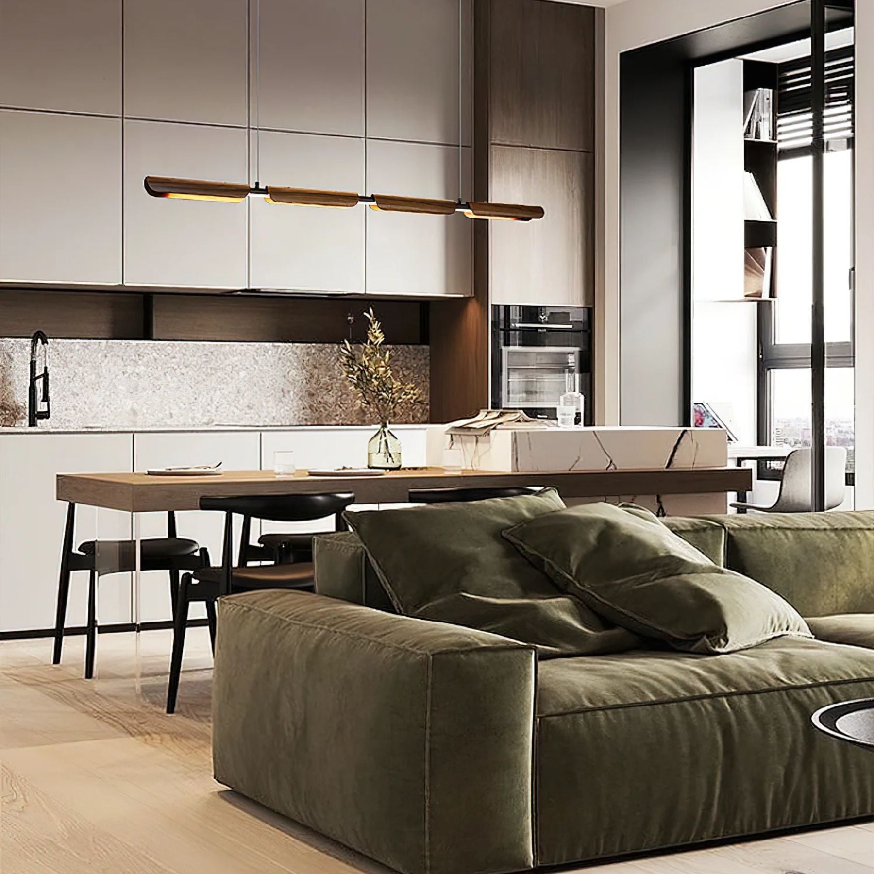 Setaza Japandi Style Pendant Light