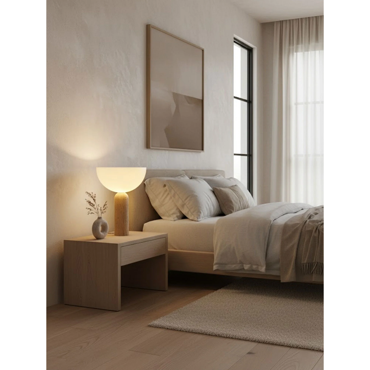 Polvo Natural Stone Table Lamp