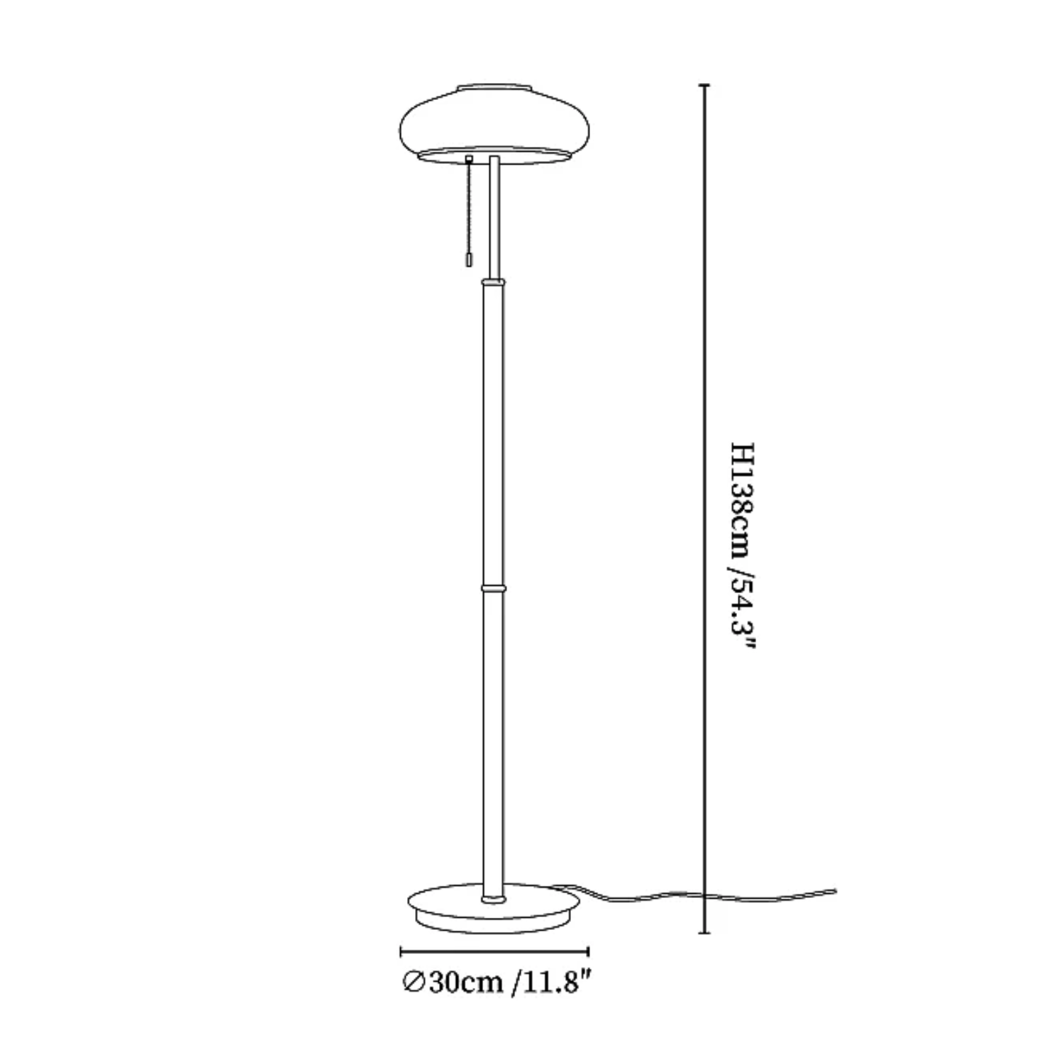 Matsuteko Slim Floor Lamp