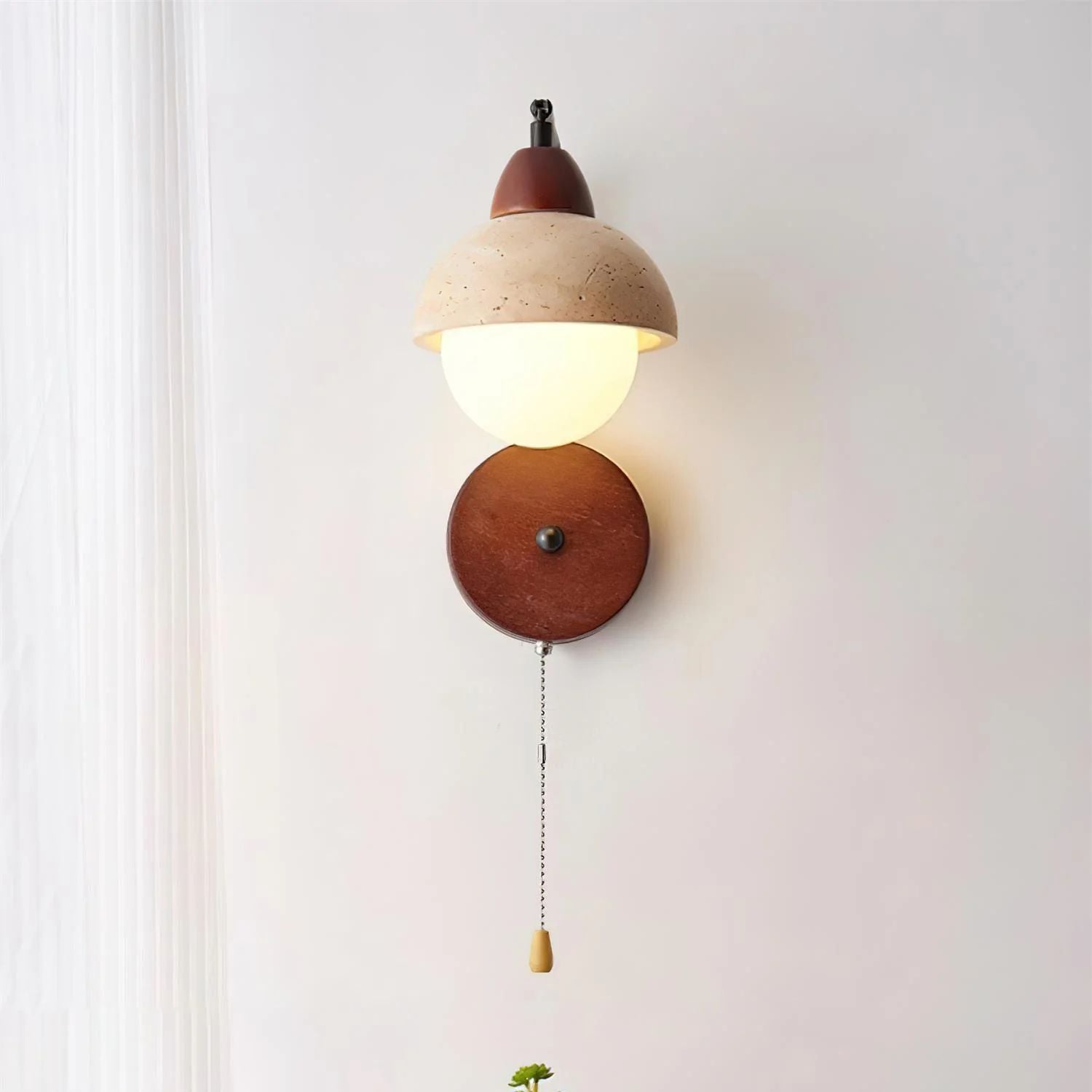 Bellemon Natural Stone Wall Light