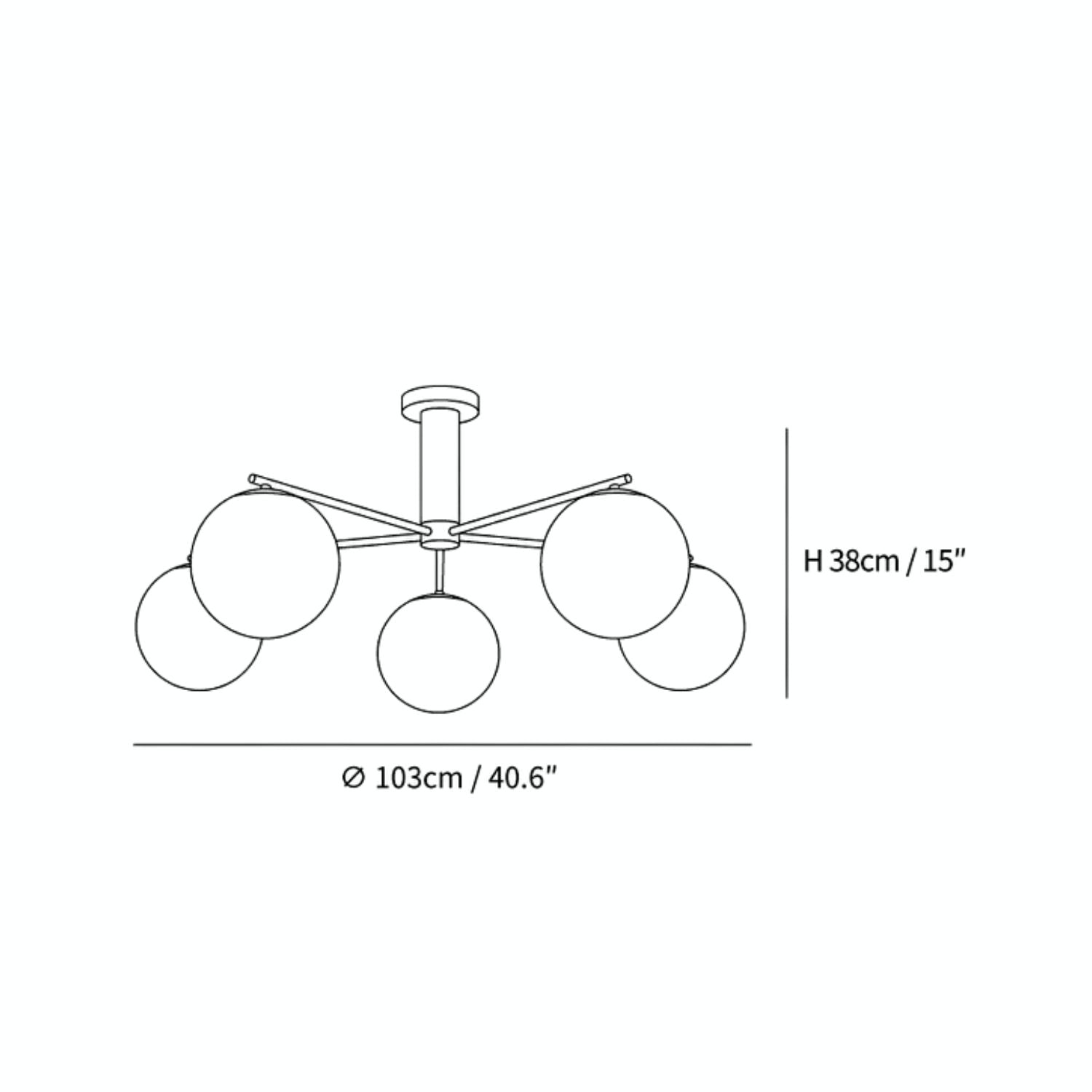 Mobael Ceiling Light