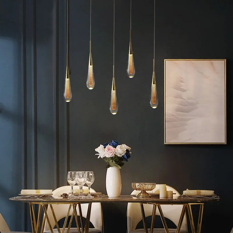 Thelnois Teardrop Pendant Light