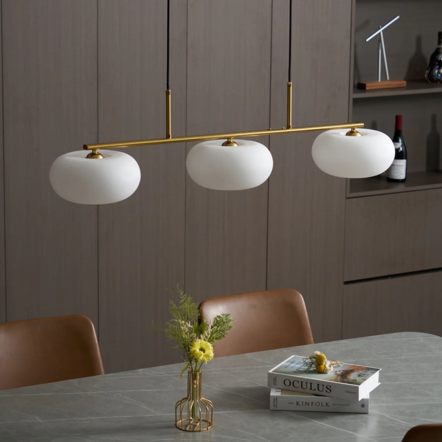 Plezano Triple Pendant Light