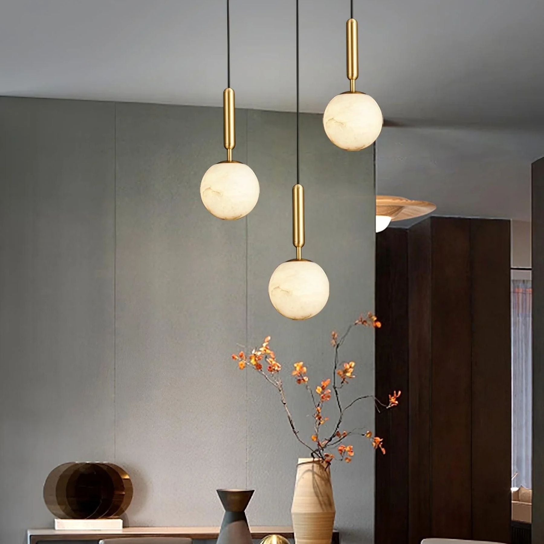 Baselo Alabaster Pendant Light