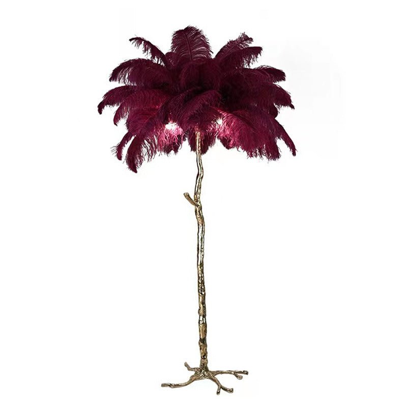 Feather Floor Lamp
