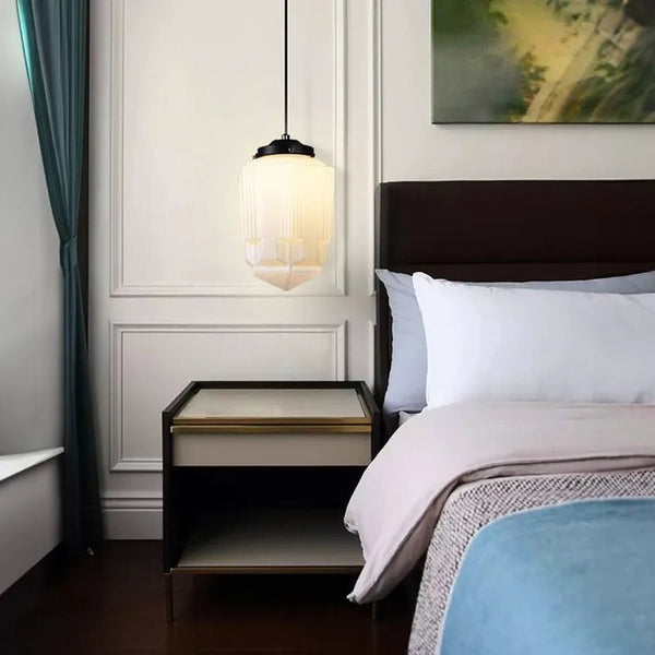 Vinvao Frosted Glass Pendant Light