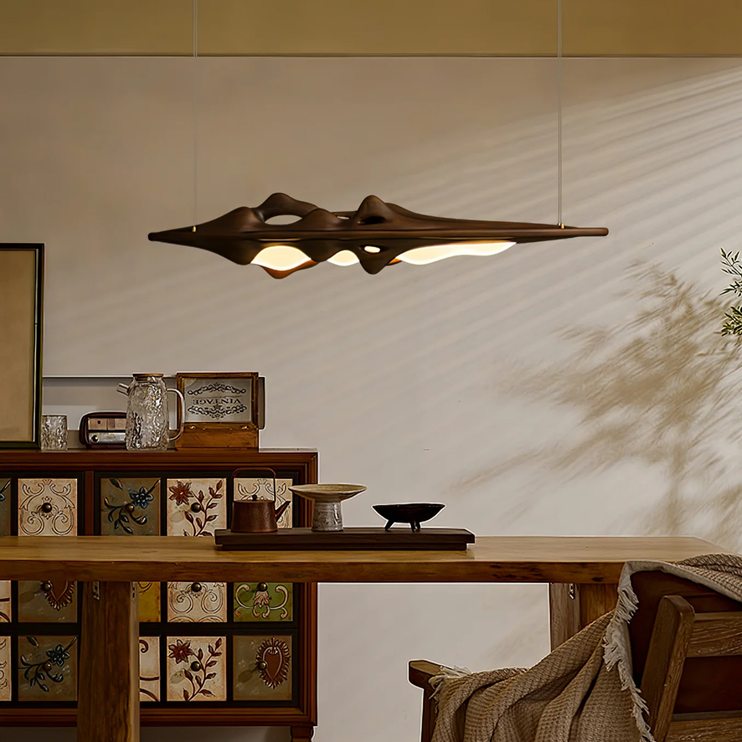 Diforaze Wooden Design Pendant Light